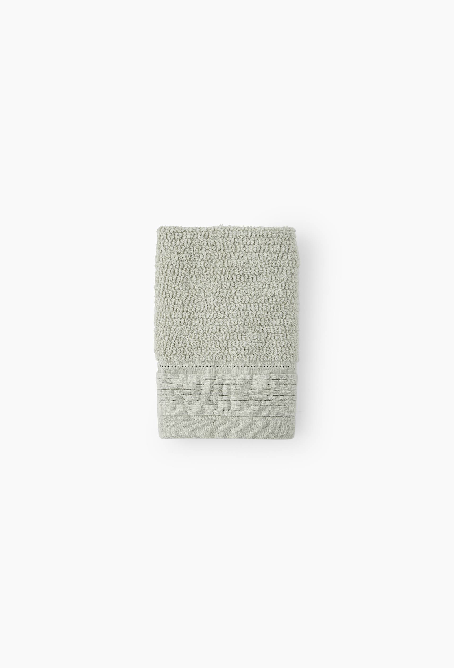 Serviette invité en coton bio, 30x50cm, oekotex, Gris, large image number 0.0