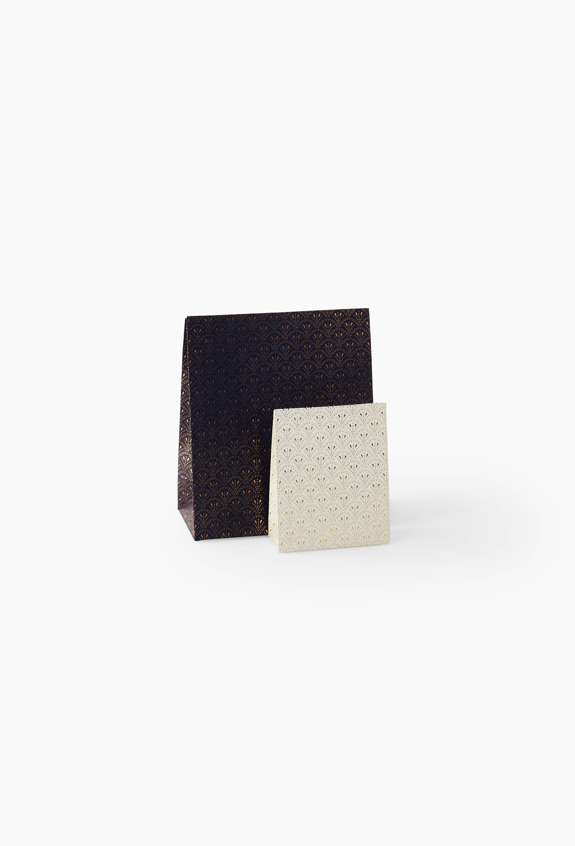 2 pochettes cadeau, 21cm et 13cm, Blanc, large image number 0.0
