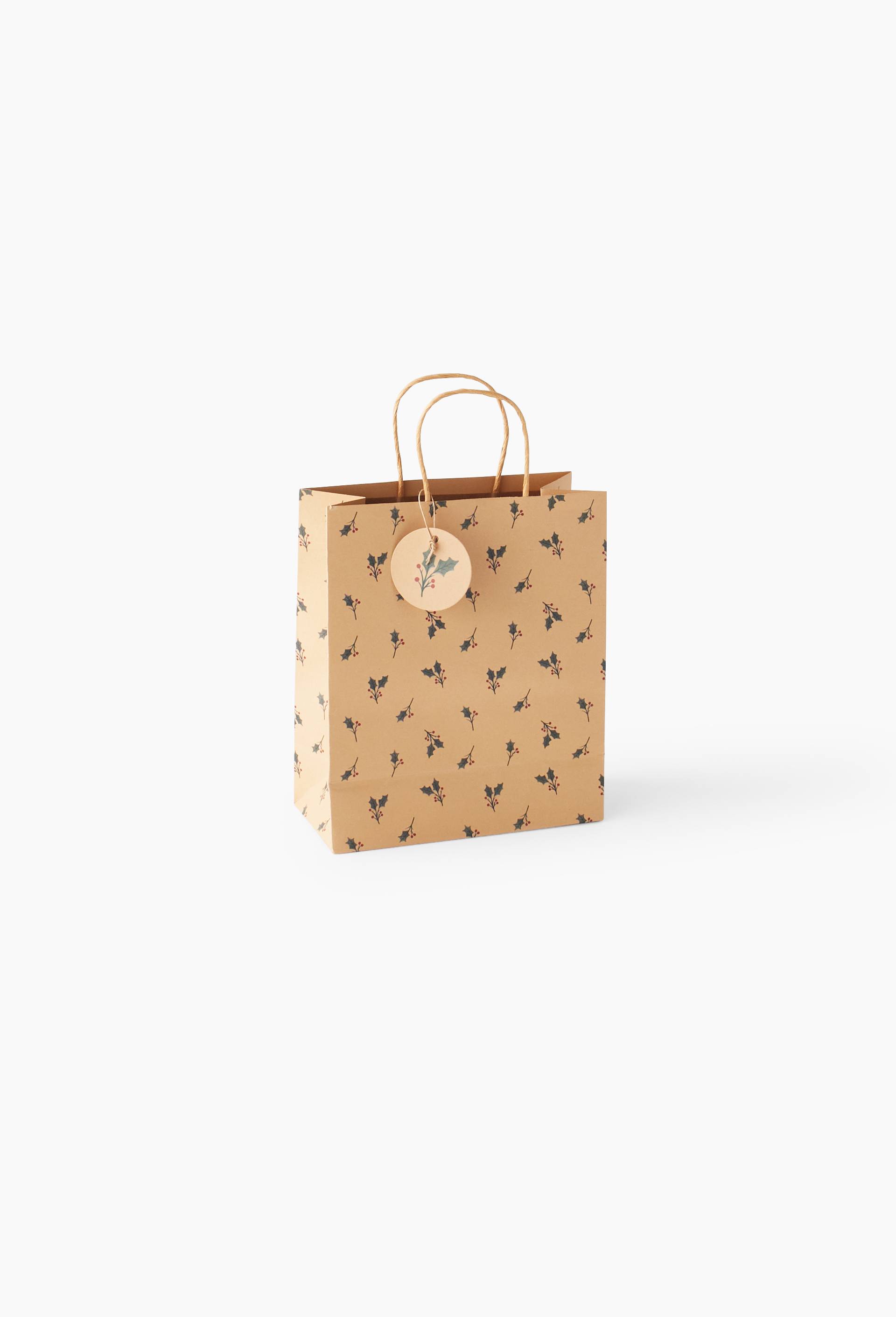 Sac cadeau, 25cm, Bleu, large image number 0.0