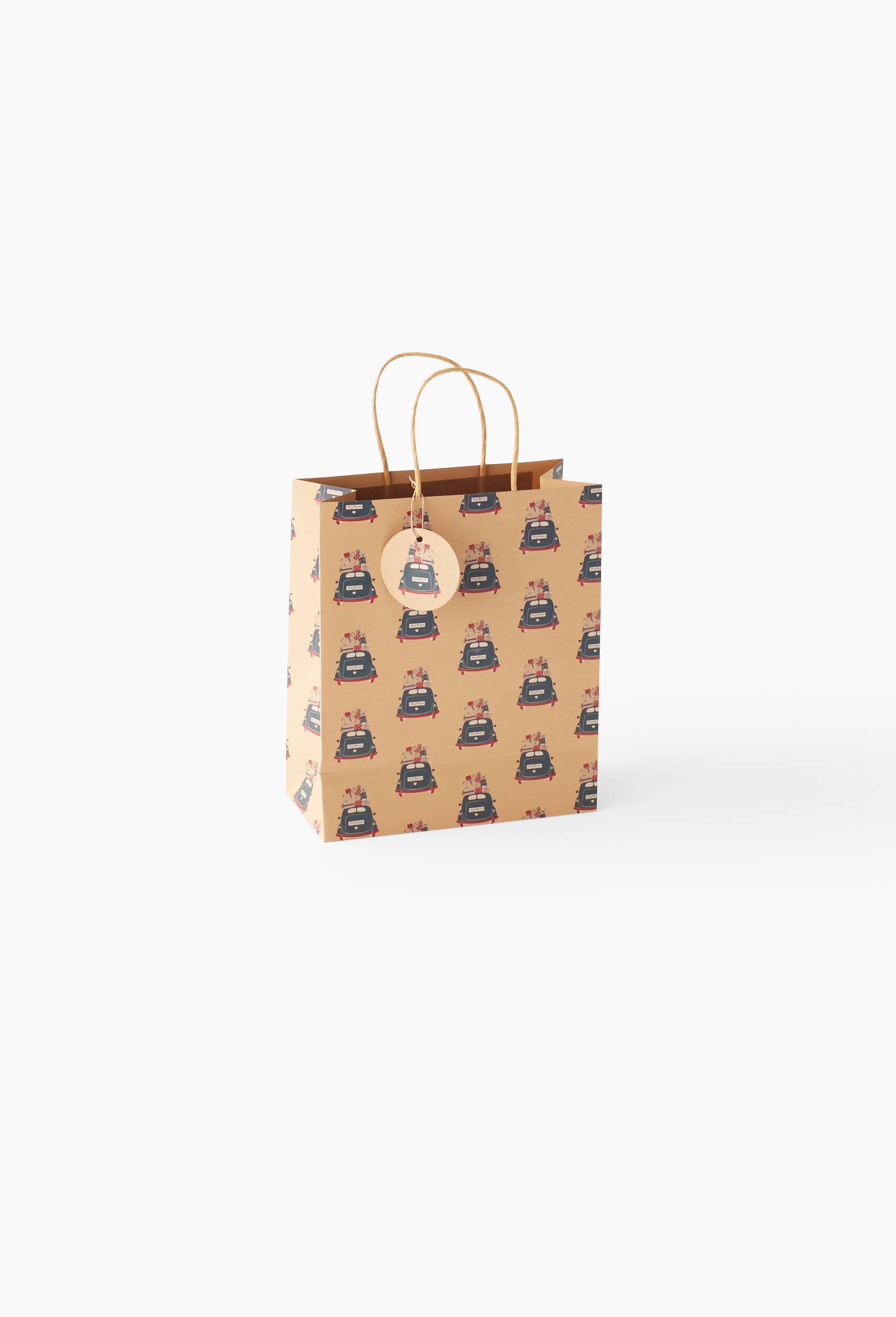 Sac cadeau, 25cm, Multicolore, large image number 0
