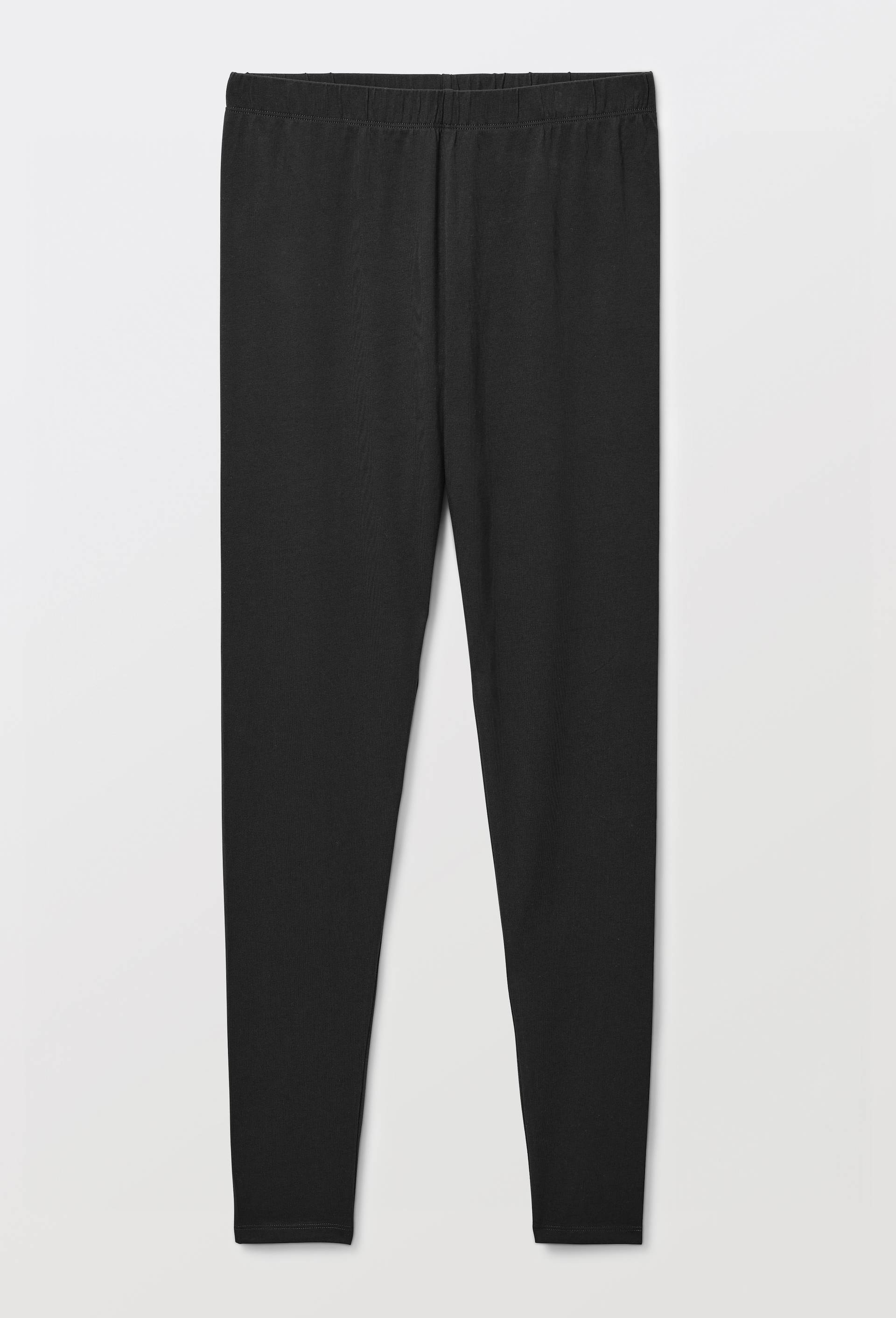 Legging uni en coton BIO GOTS, Noir, large image number 2