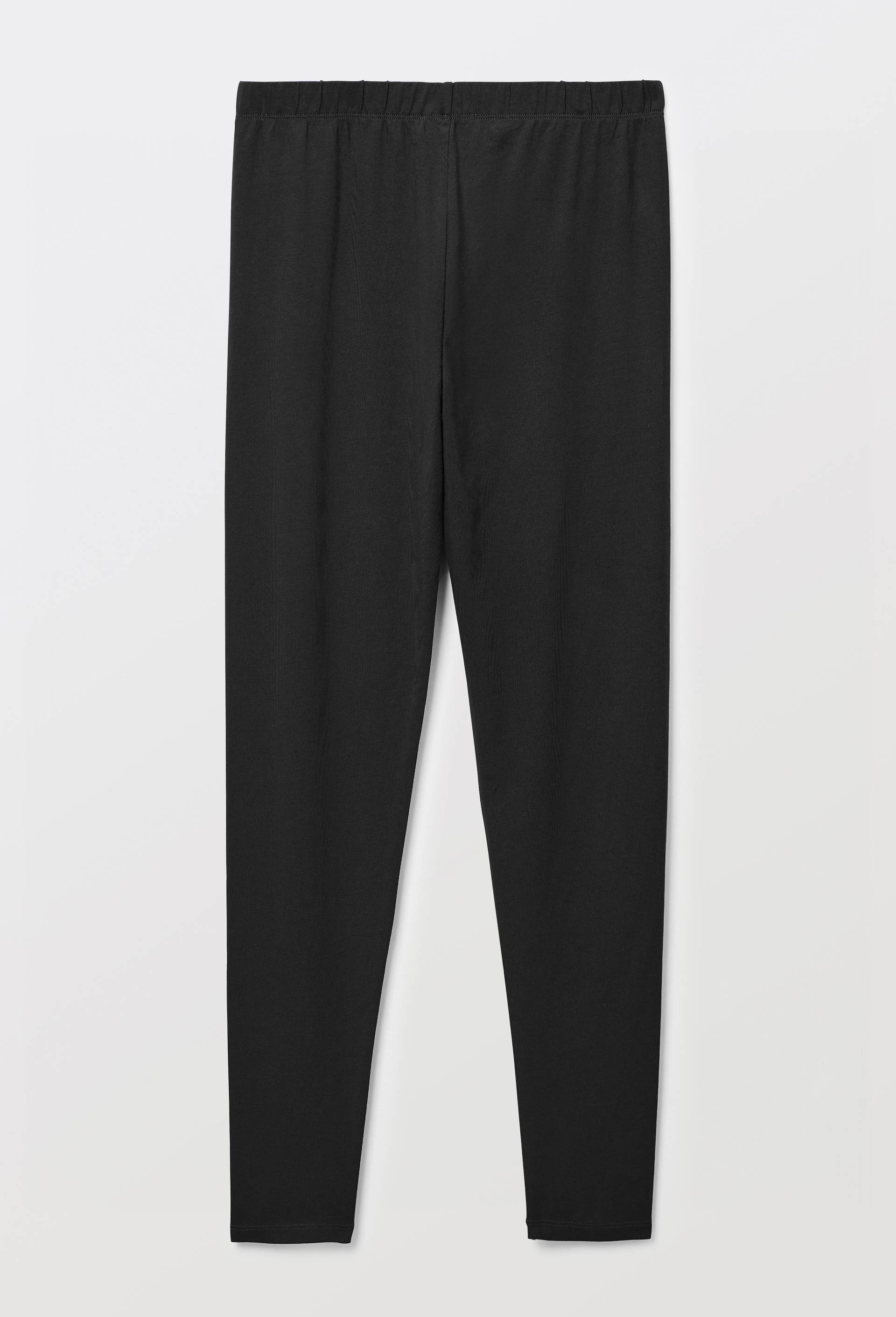 Legging uni en coton BIO GOTS, Noir, large image number 3