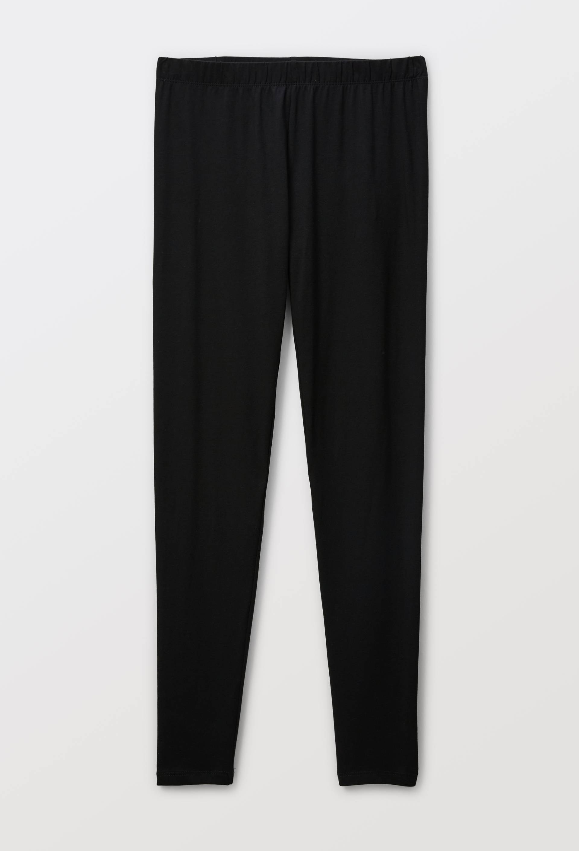 Legging uni en coton BIO GOTS, Noir, large image number 3