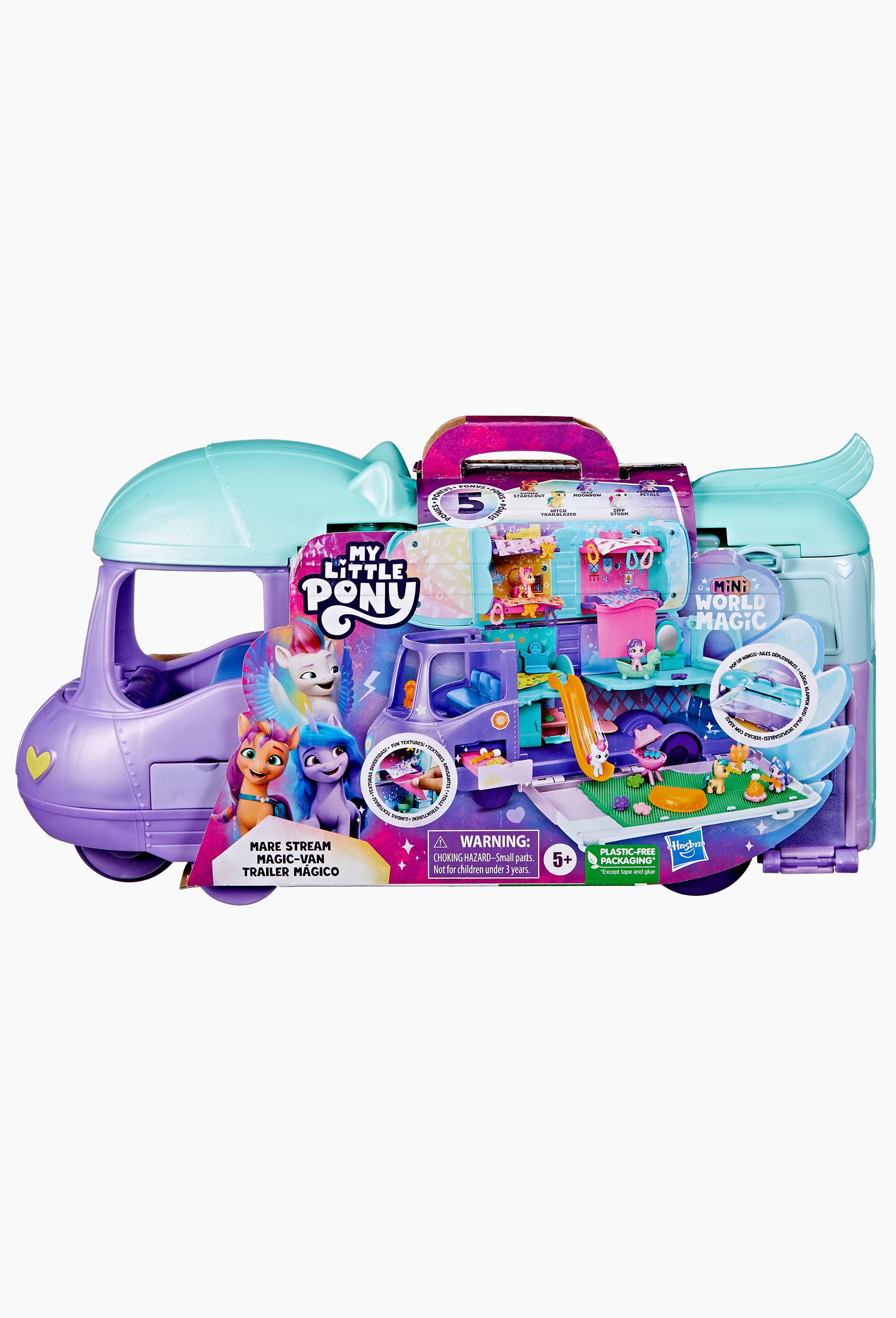 My Little Poney - Mini monde magic van, Multicolore, large image number 0.0
