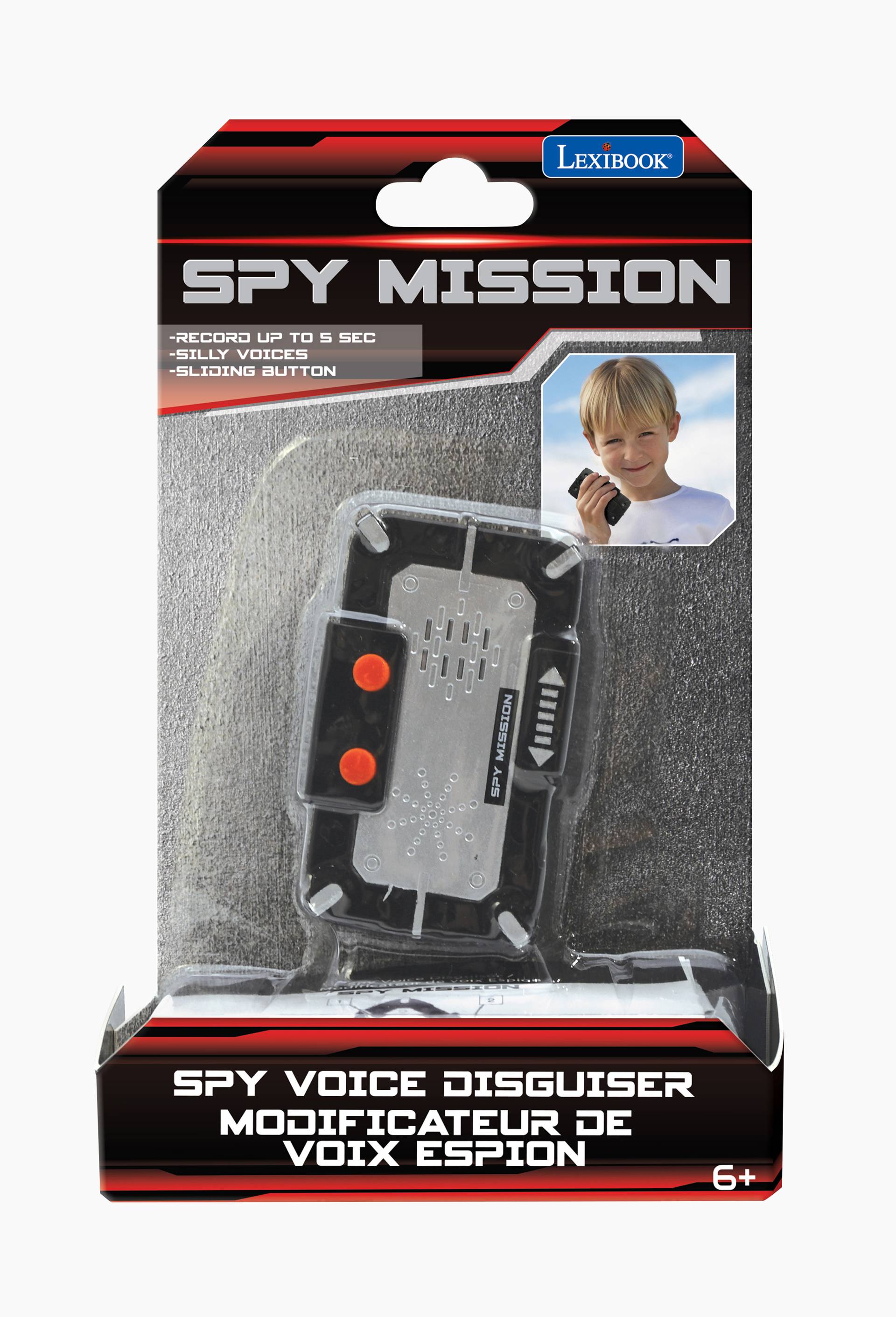 Modificateur de voix Spy Mission avec enregistreur, Multicolore, large image number 0