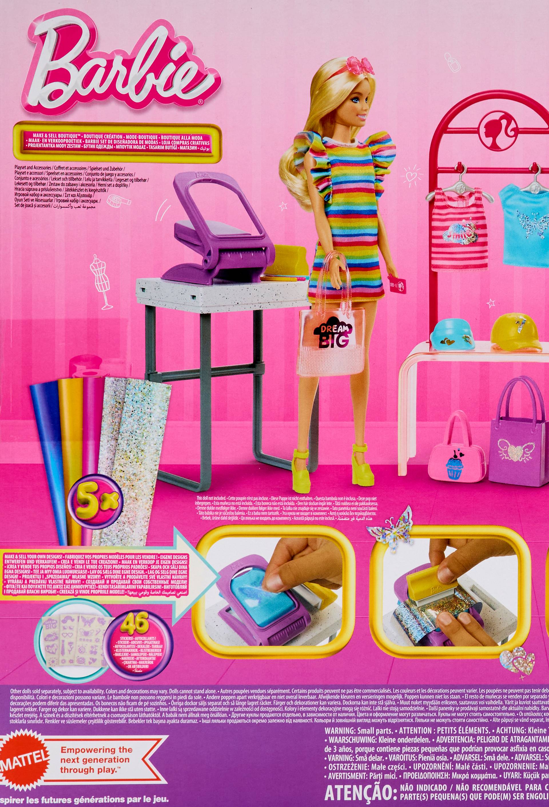 Barbie - la boutique création de Barbie, Multicolore, large image number 1