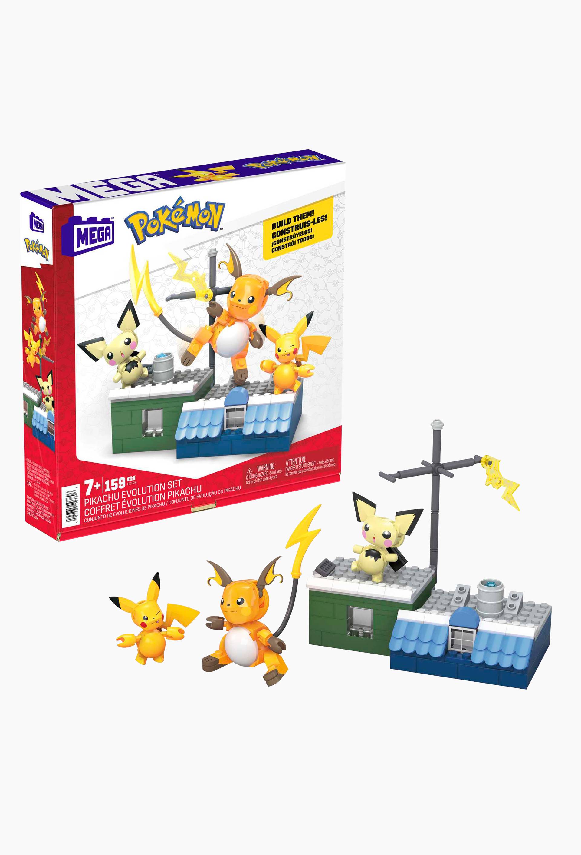Méga Pokémon - Coffret évolution Pikachu, Multicolore, large image number 1
