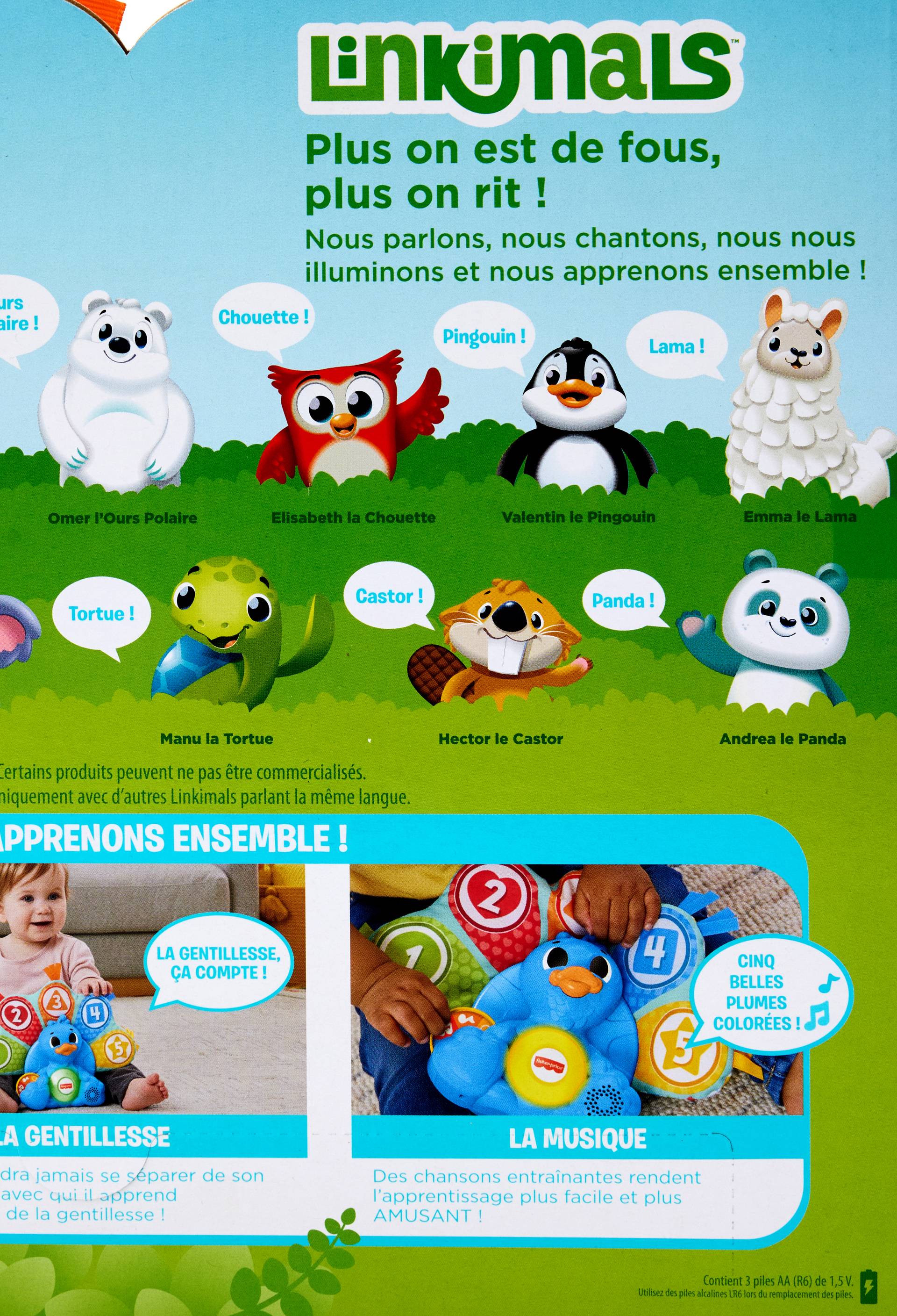 Adam le paon - Fisher Price, Multicolore, large image number 1