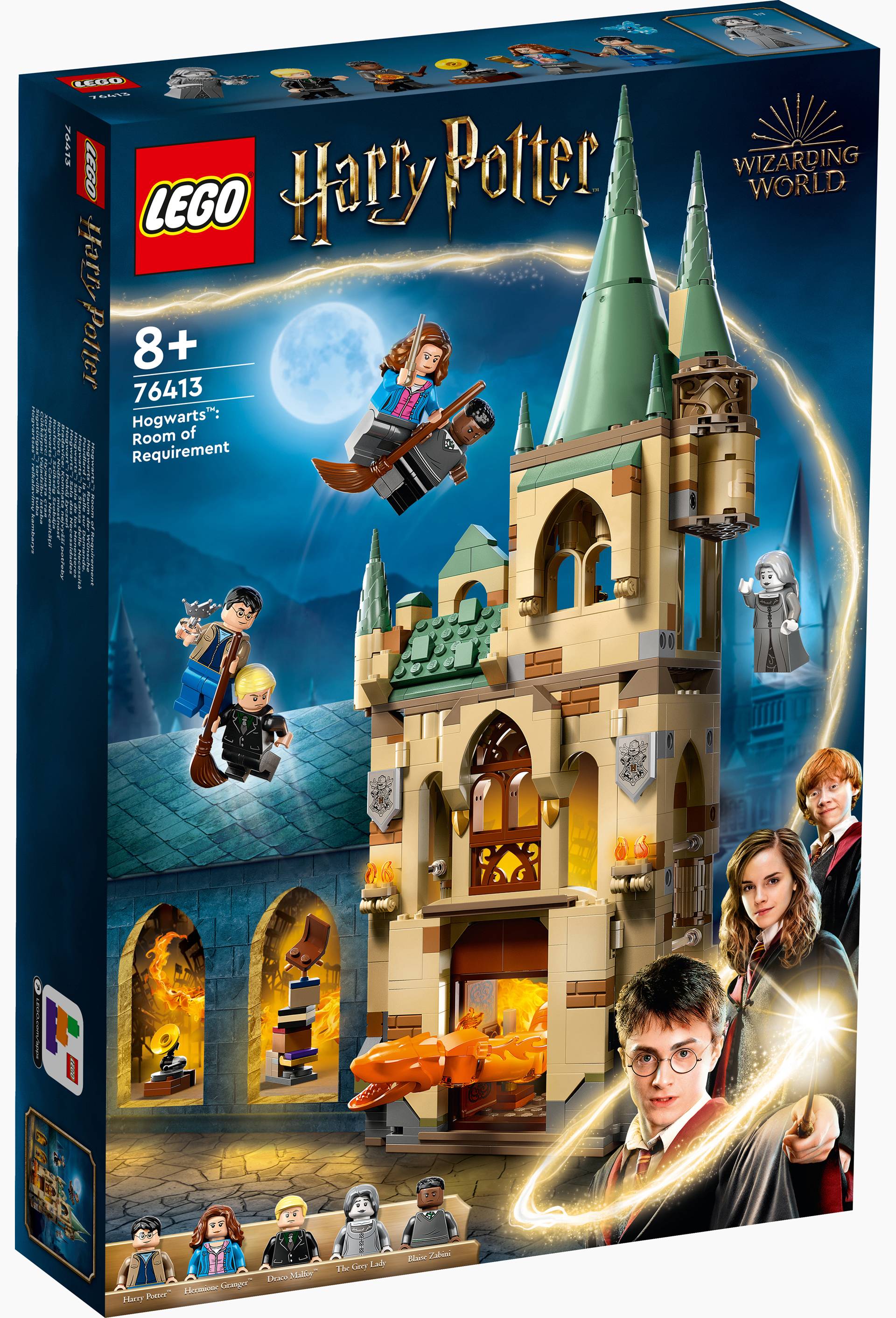 76413 - Lego Harry Potter - Poudlard la salle sur demande, Multicolore, large image number 0.0