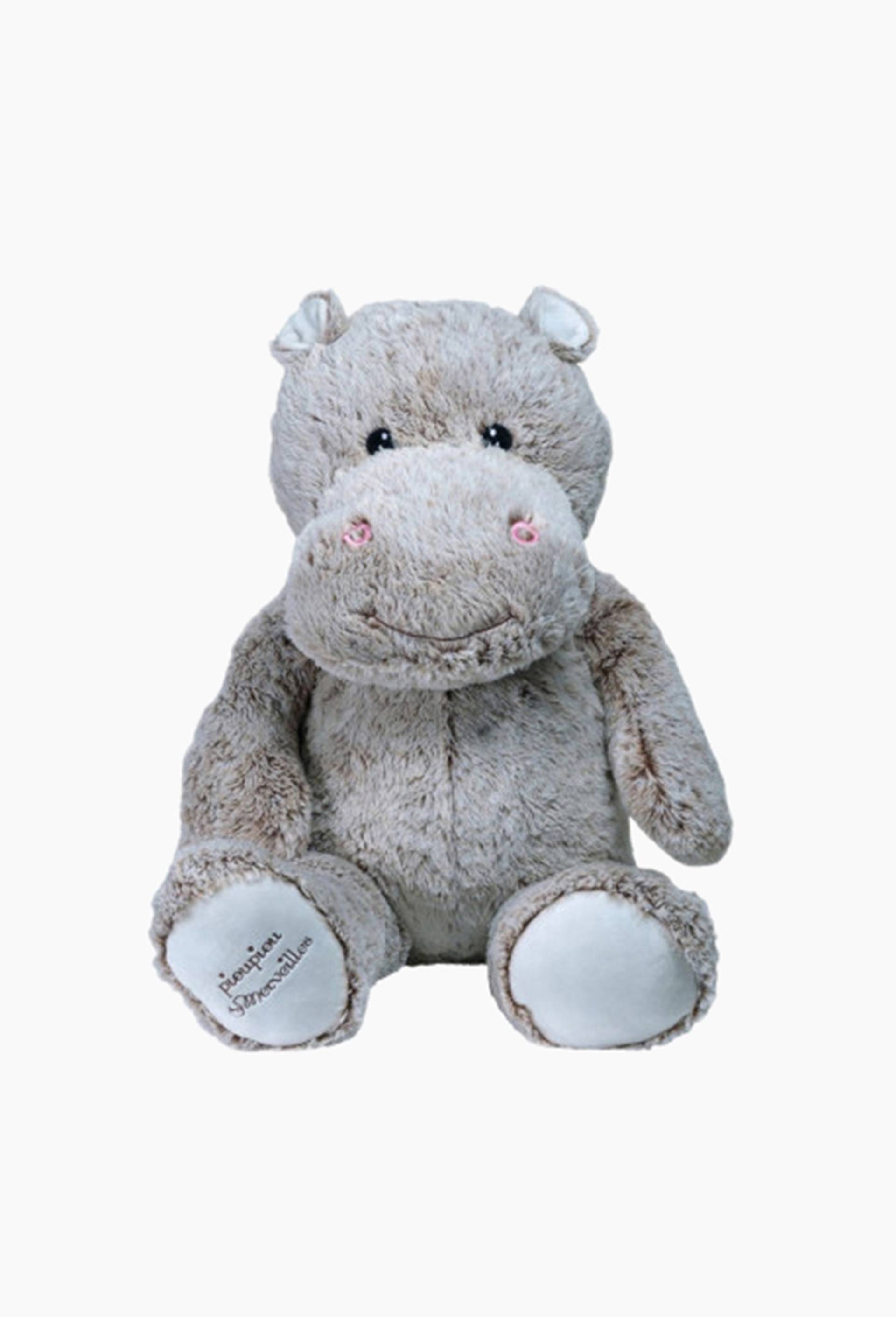 Peluche g&eacute;ante - L&eacute;o Hippo - 100cm, Multicolore, large image number 0