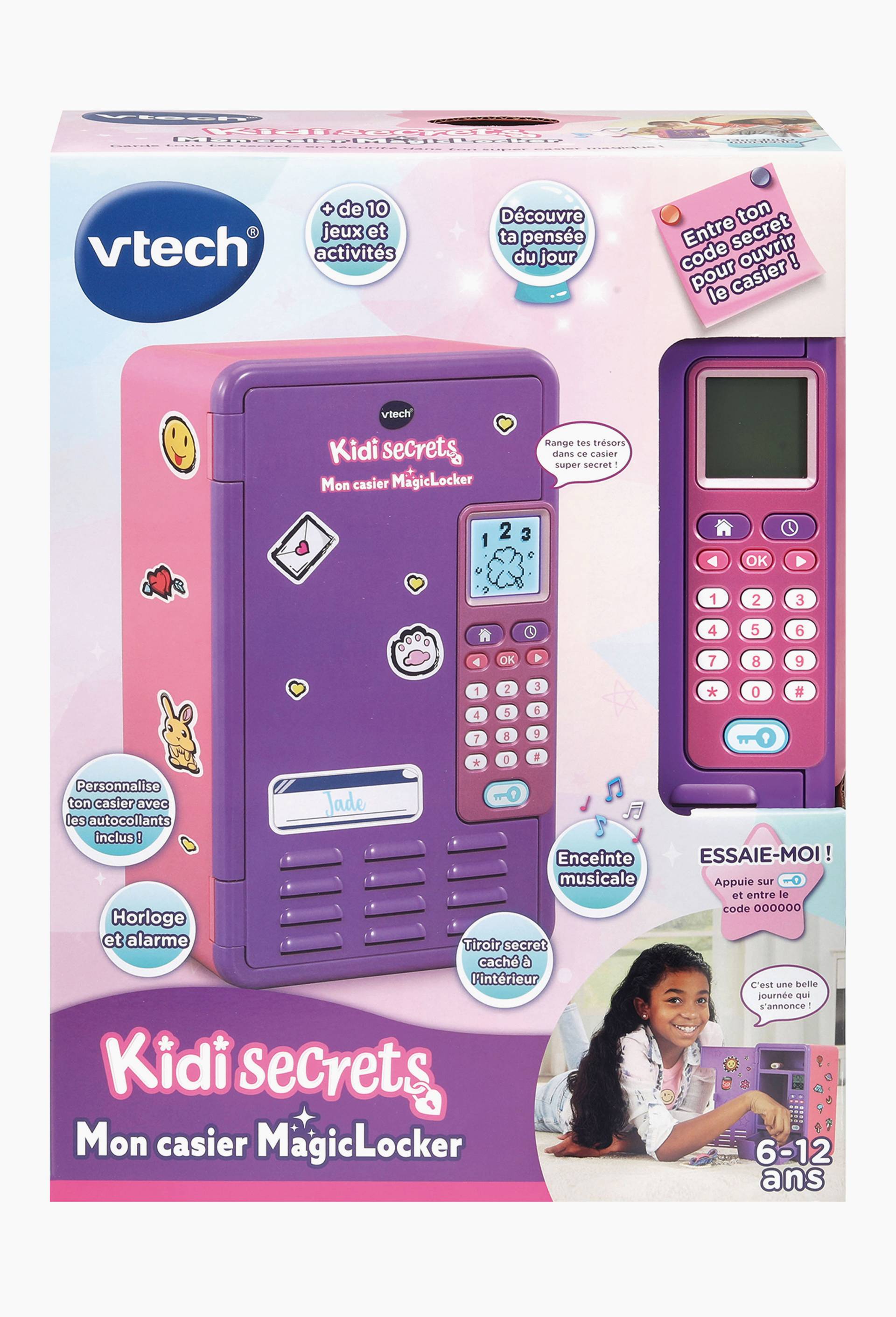 Kidisecrets - Mon casier magiclocker rose, Multicolore, large image number 3.0