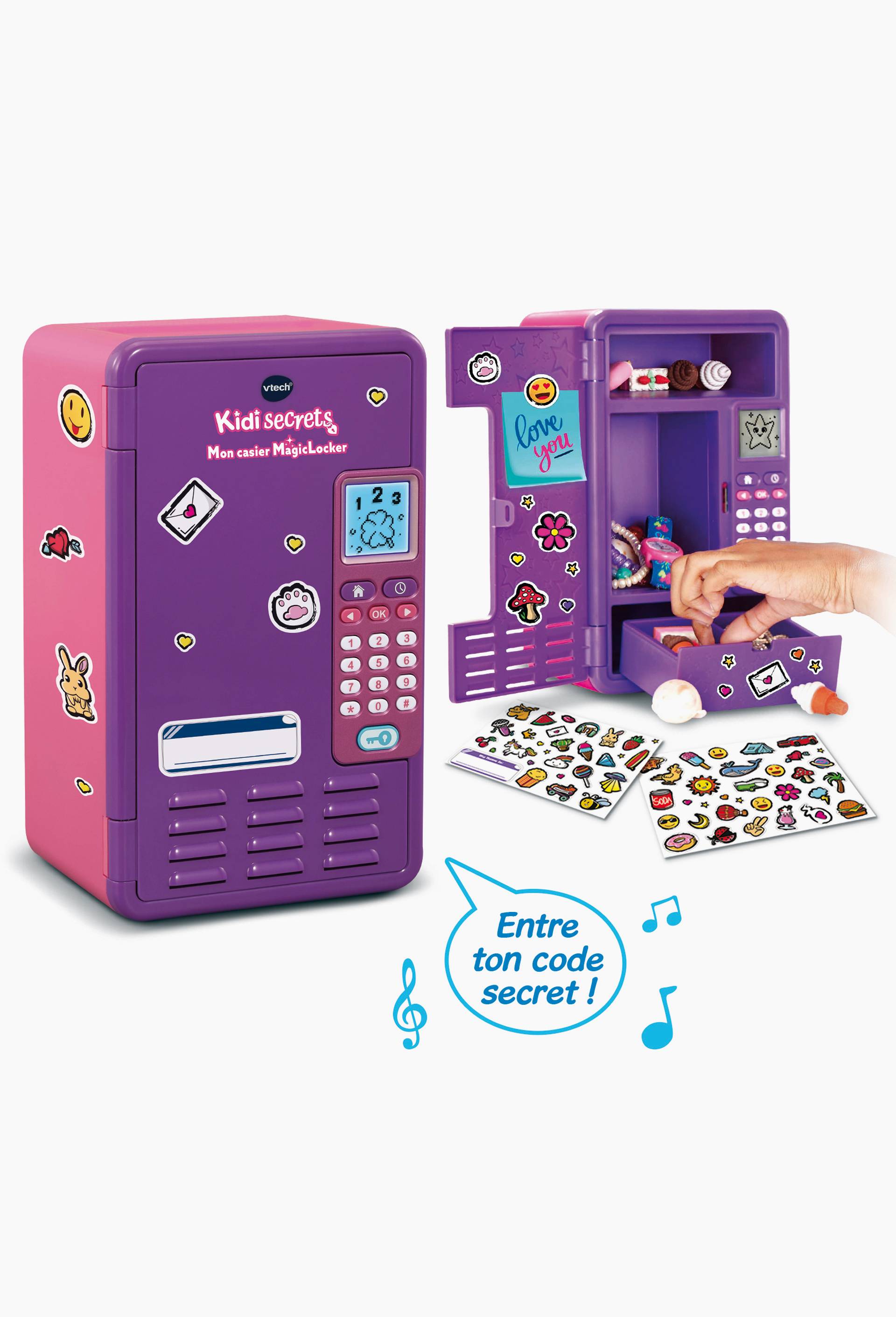 Kidisecrets - Mon casier magiclocker rose, Multicolore, large image number 4.0