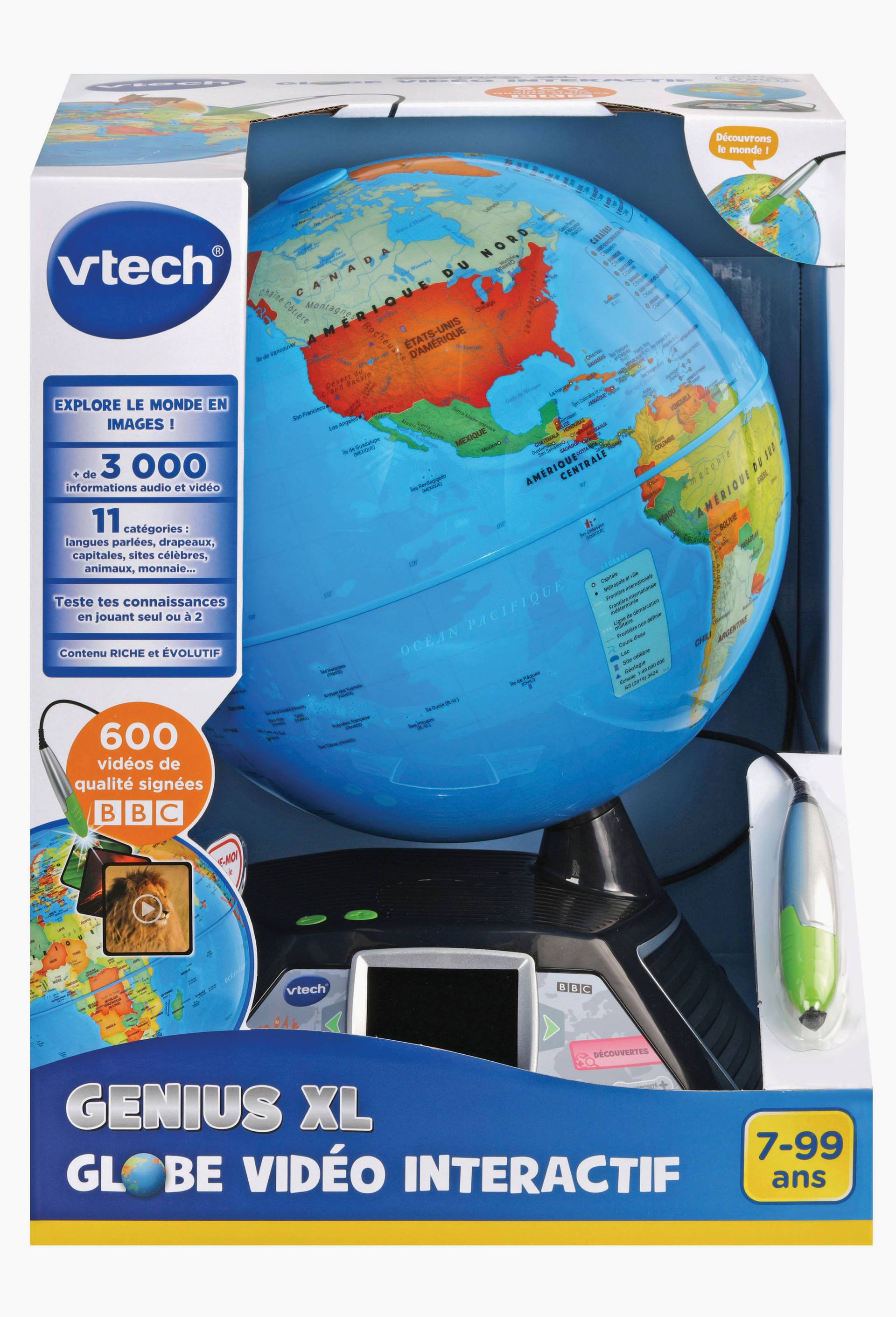 Genius XL - Globe vid&eacute;o interactif, Multicolore, large image number 1