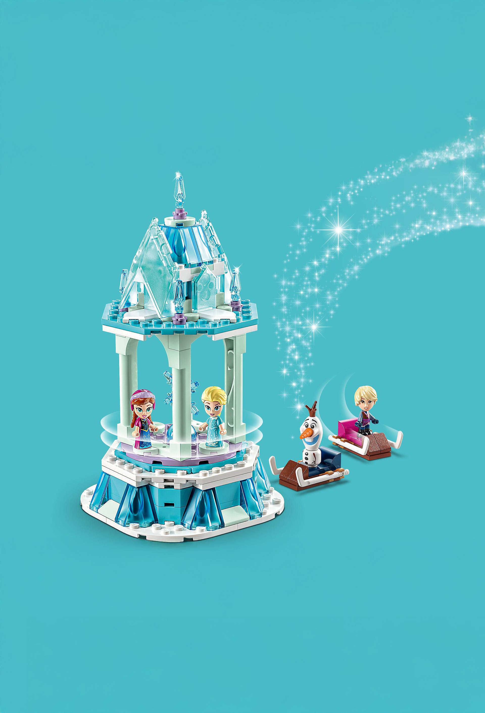 LEGO® Disney princesse - Le manège magique d'Anna et Elsa - 43218, Multicolore, large image number 3.0