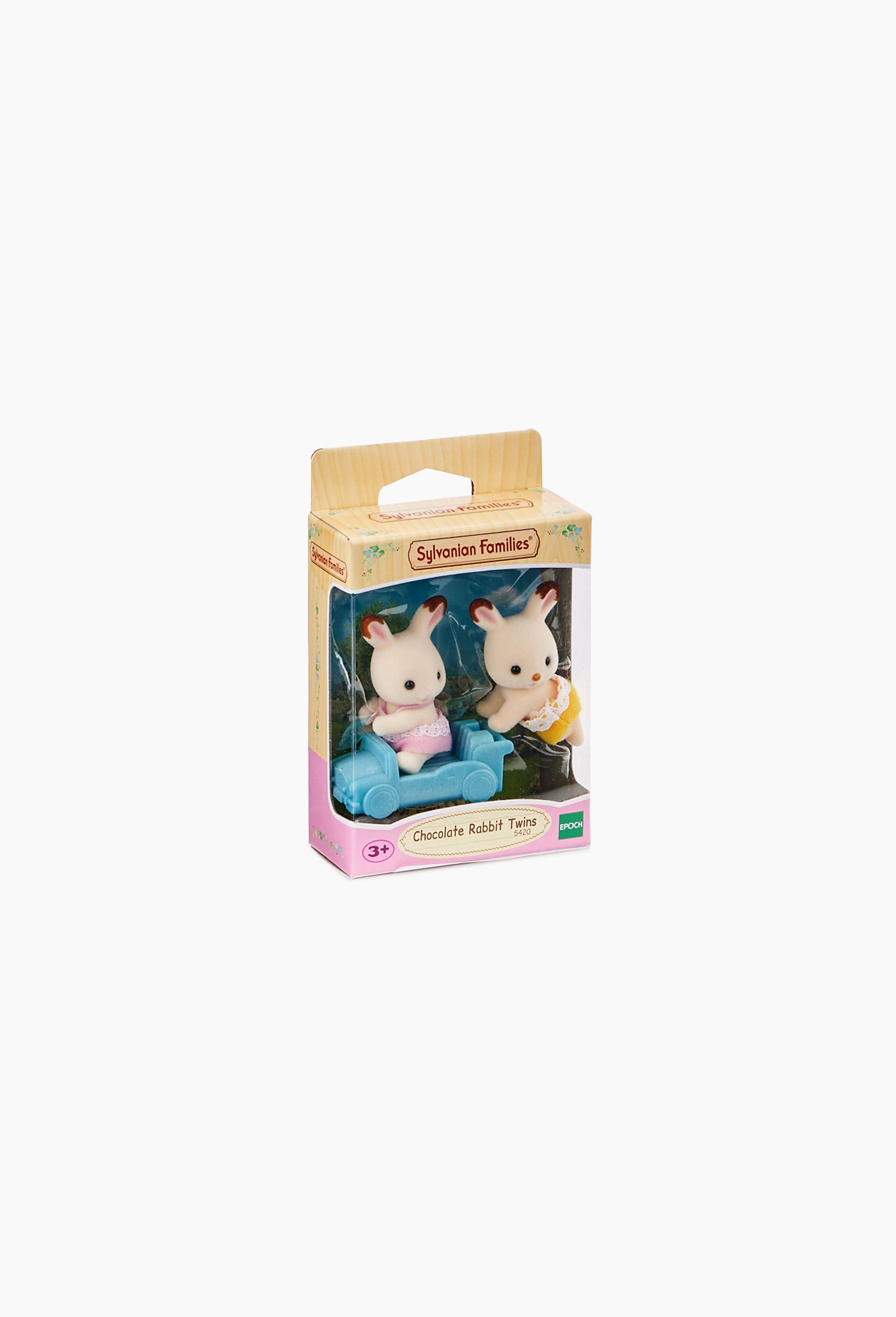 Les jumeaux Lapin Chocolat - Sylvanian Families, Multicolore, large image number 0