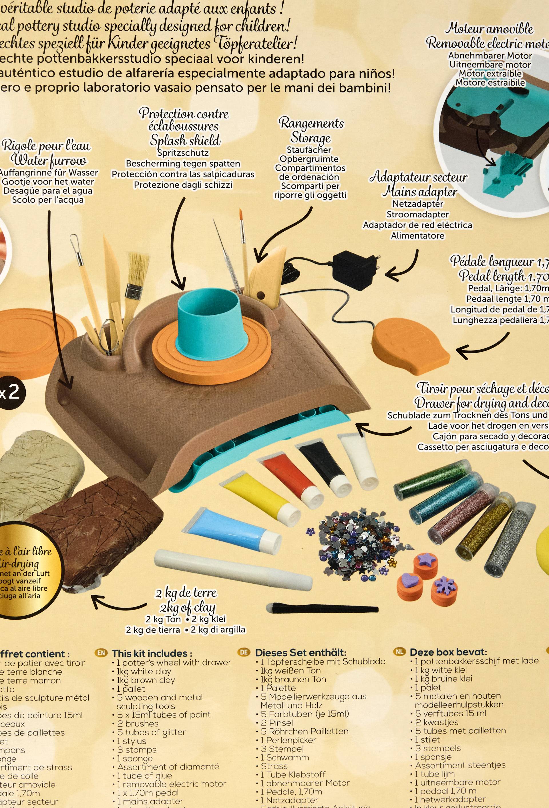 Professional Studio Poterie, Multicolore, large image number 1