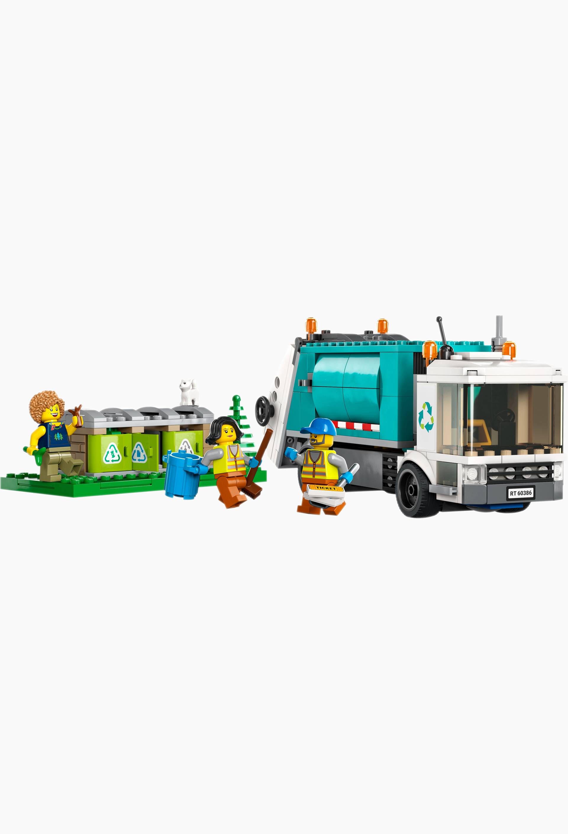 60386 - Lego city - Le camion de recyclage, Multicolore, large image number 1.0