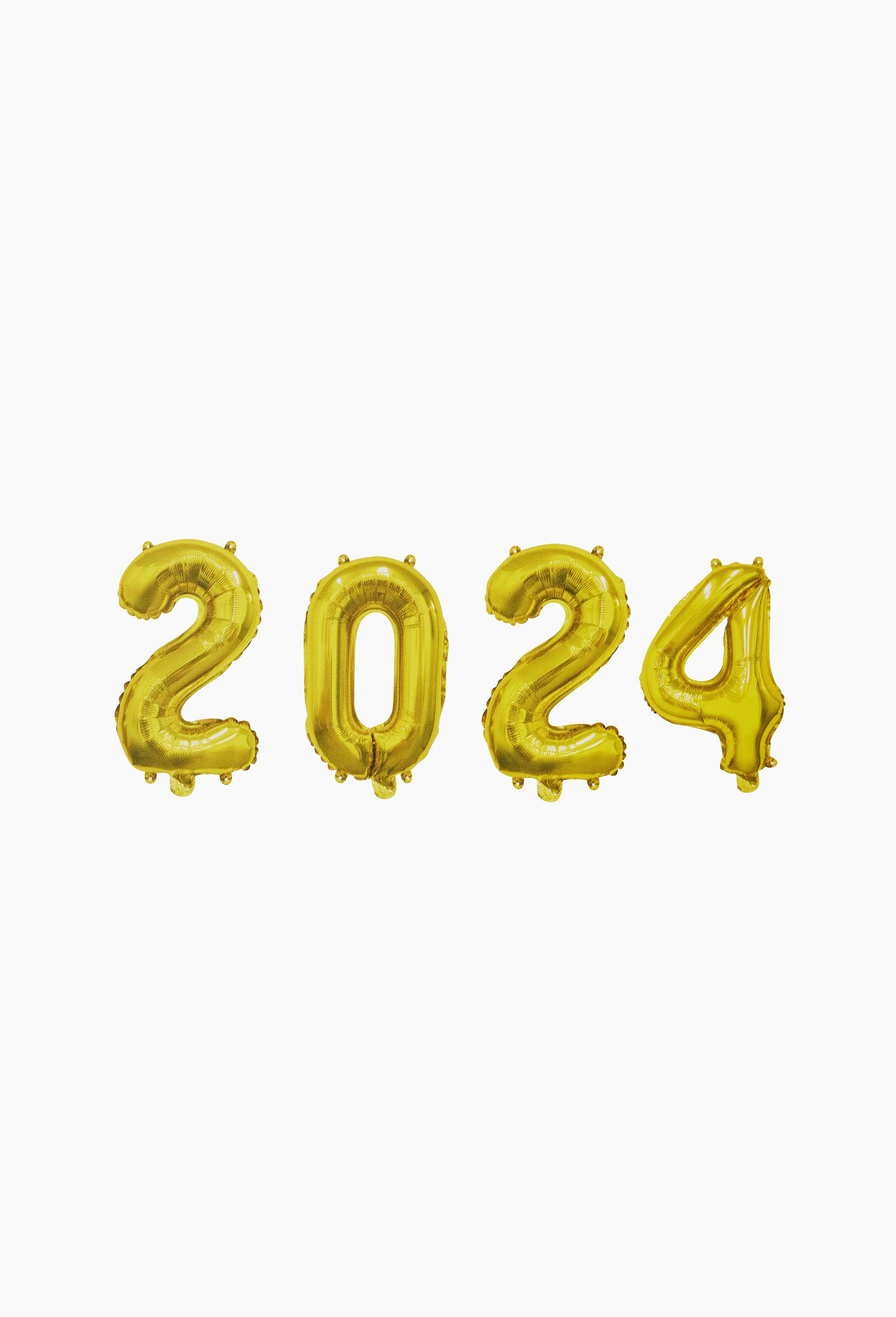 Pack ballons alu 2024, Multicolore, large image number 0