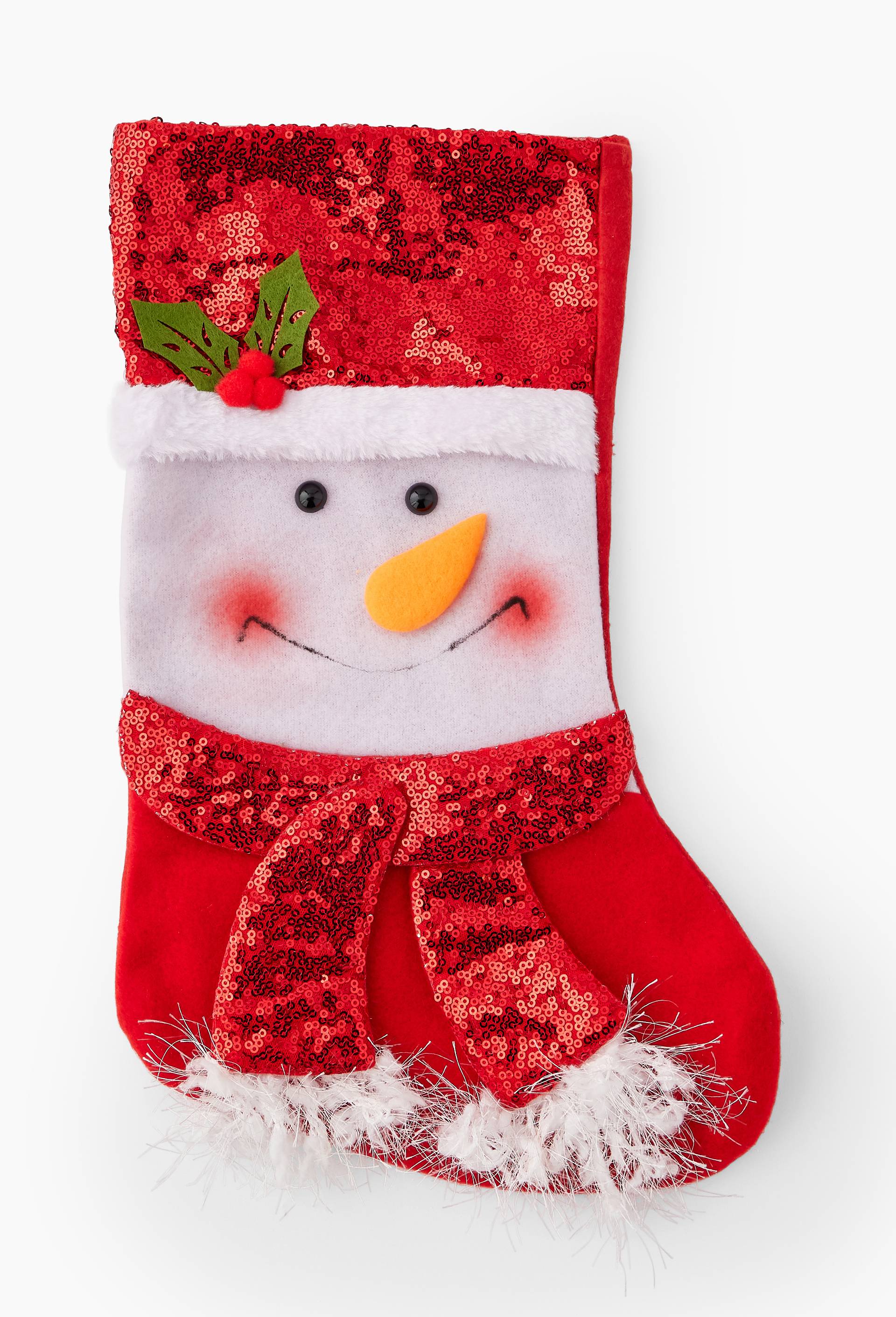 Chaussette de No&euml;l &agrave; suspendre -  mod&egrave;le al&eacute;atoire - 37 cm, Multicolore, large image number 0.0
