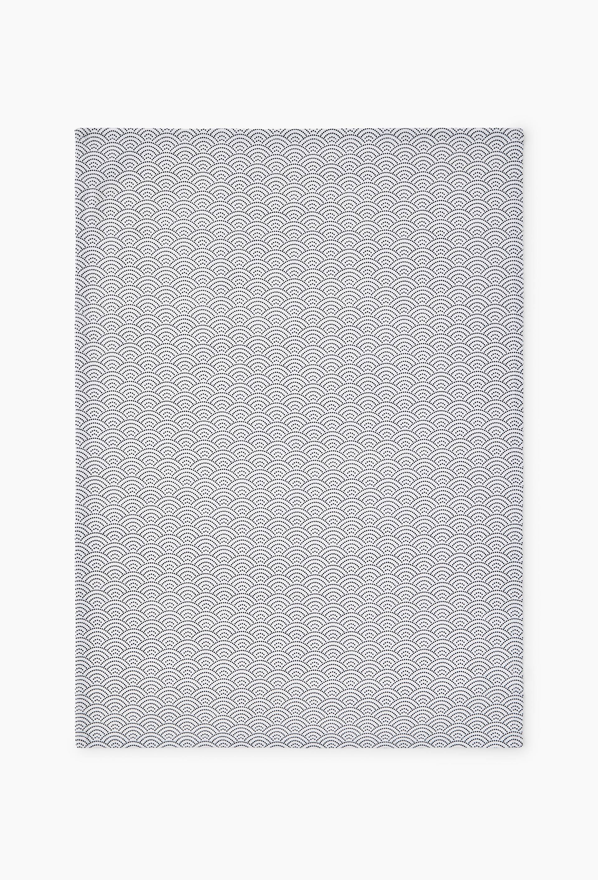 Torchon imprimé, 50x70cm, 100% coton, OEKOTEX, Blanc, large image number 0.0