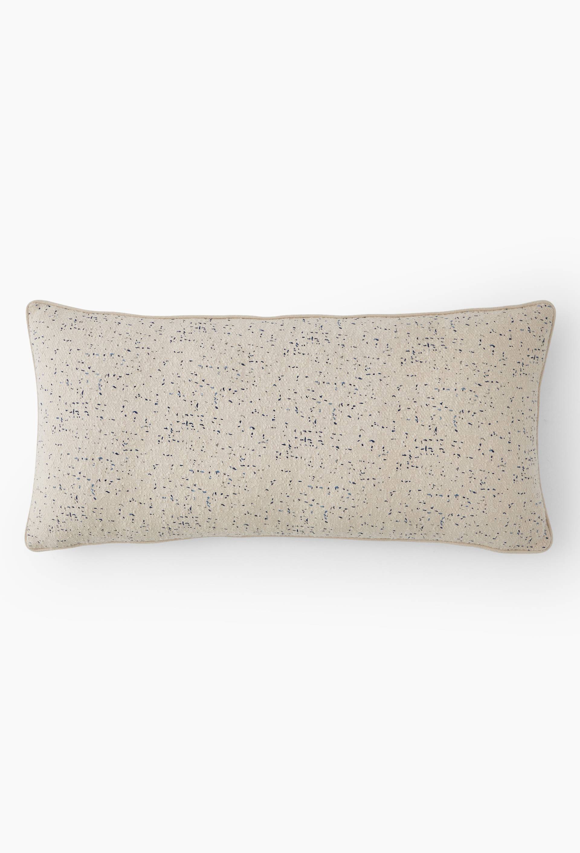 Coussin rectangulaire, 35x75cm, 100% coton, OEKOTEX, Bleu clair, large image number 0