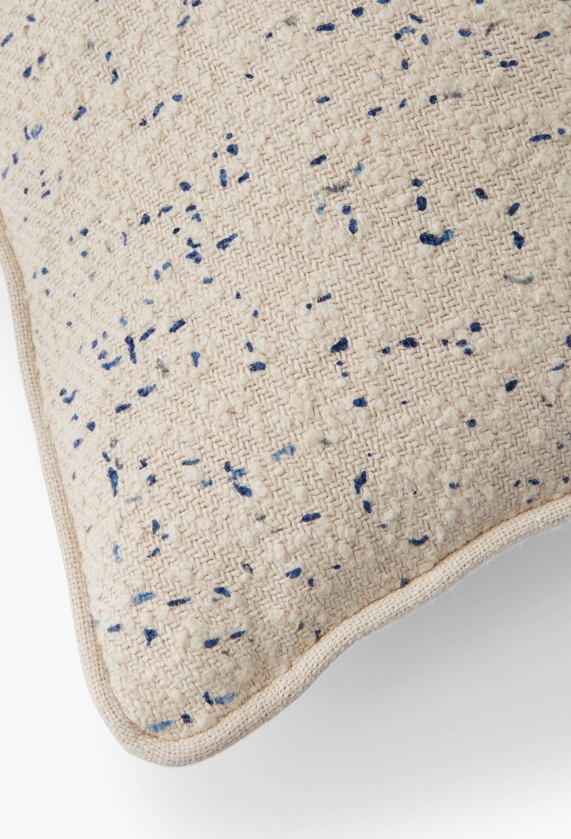 Coussin rectangulaire, 35x75cm, 100% coton, OEKOTEX, Bleu clair, large image number 1.0