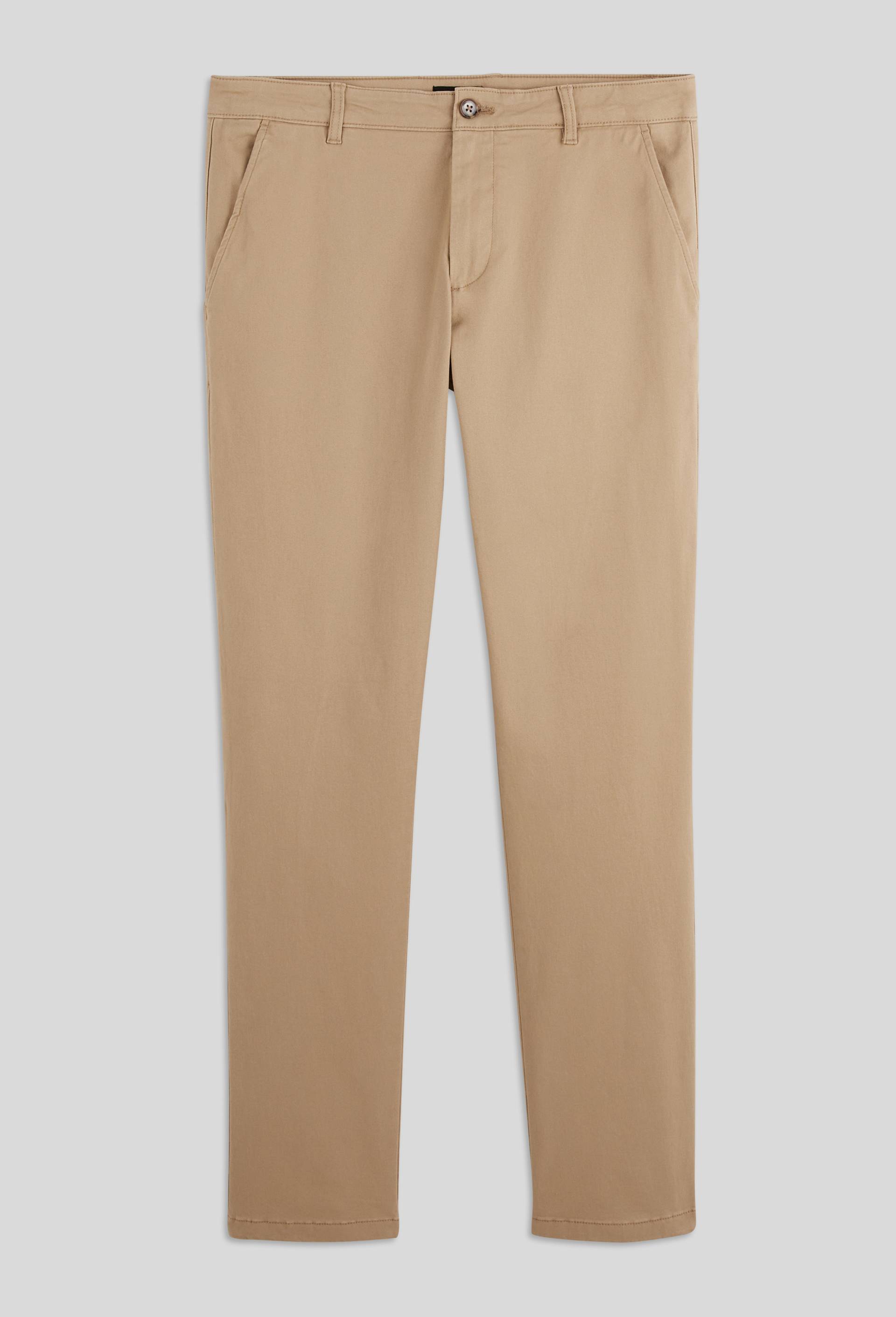 Pantalon chino straight en coton BIO GOTS, Beige, large image number 3