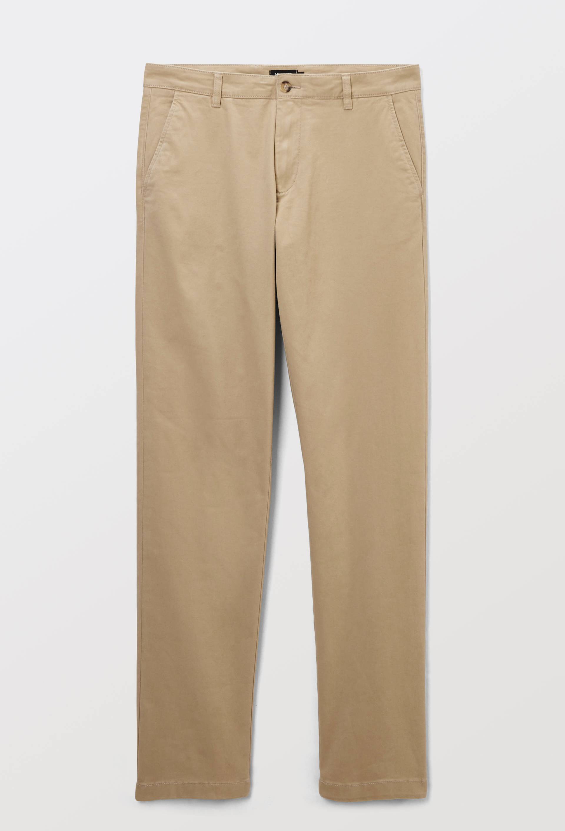 Pantalon chino straight en coton BIO GOTS, Beige, large image number 3.0