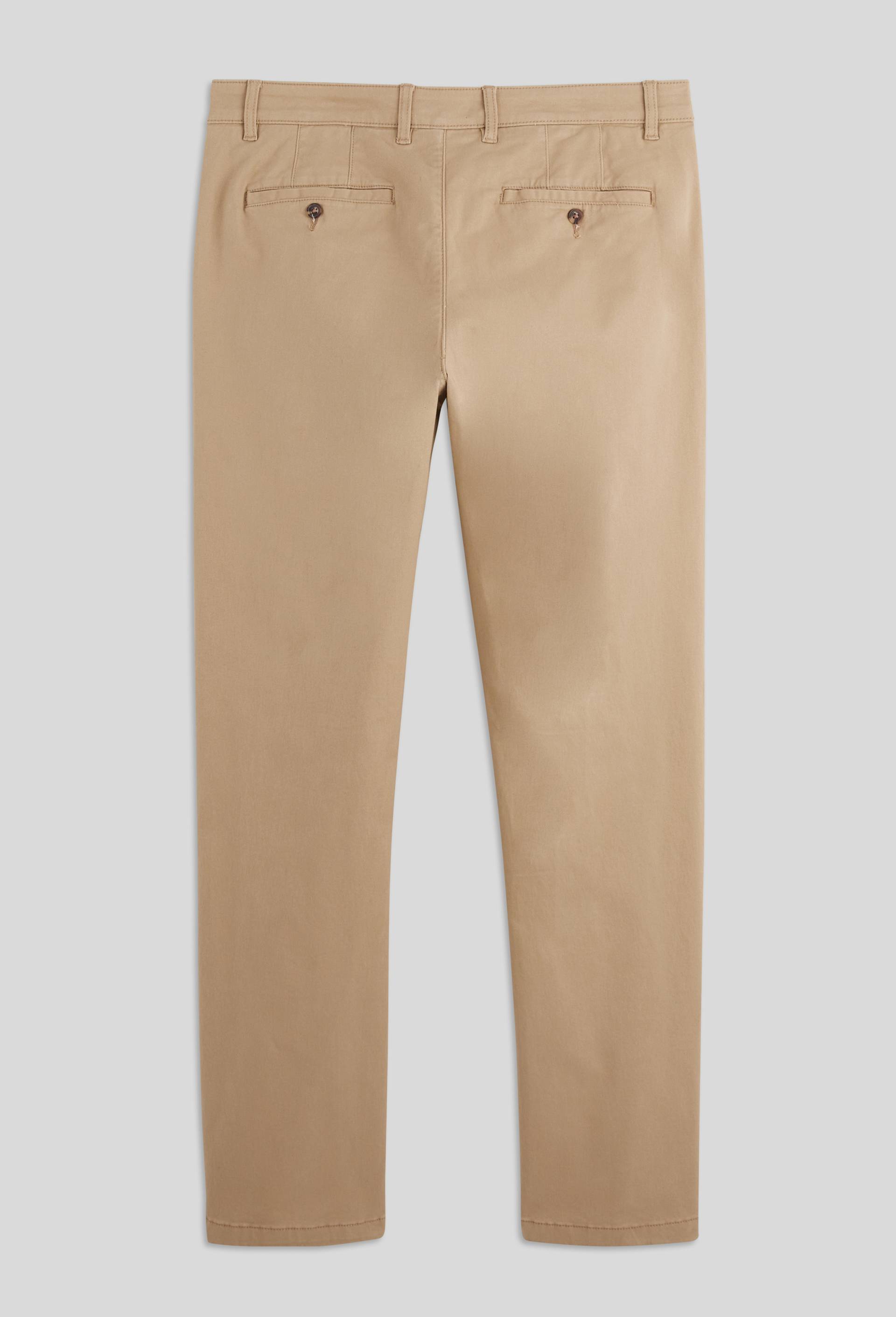 Pantalon chino straight en coton BIO GOTS, Beige, large image number 4.0