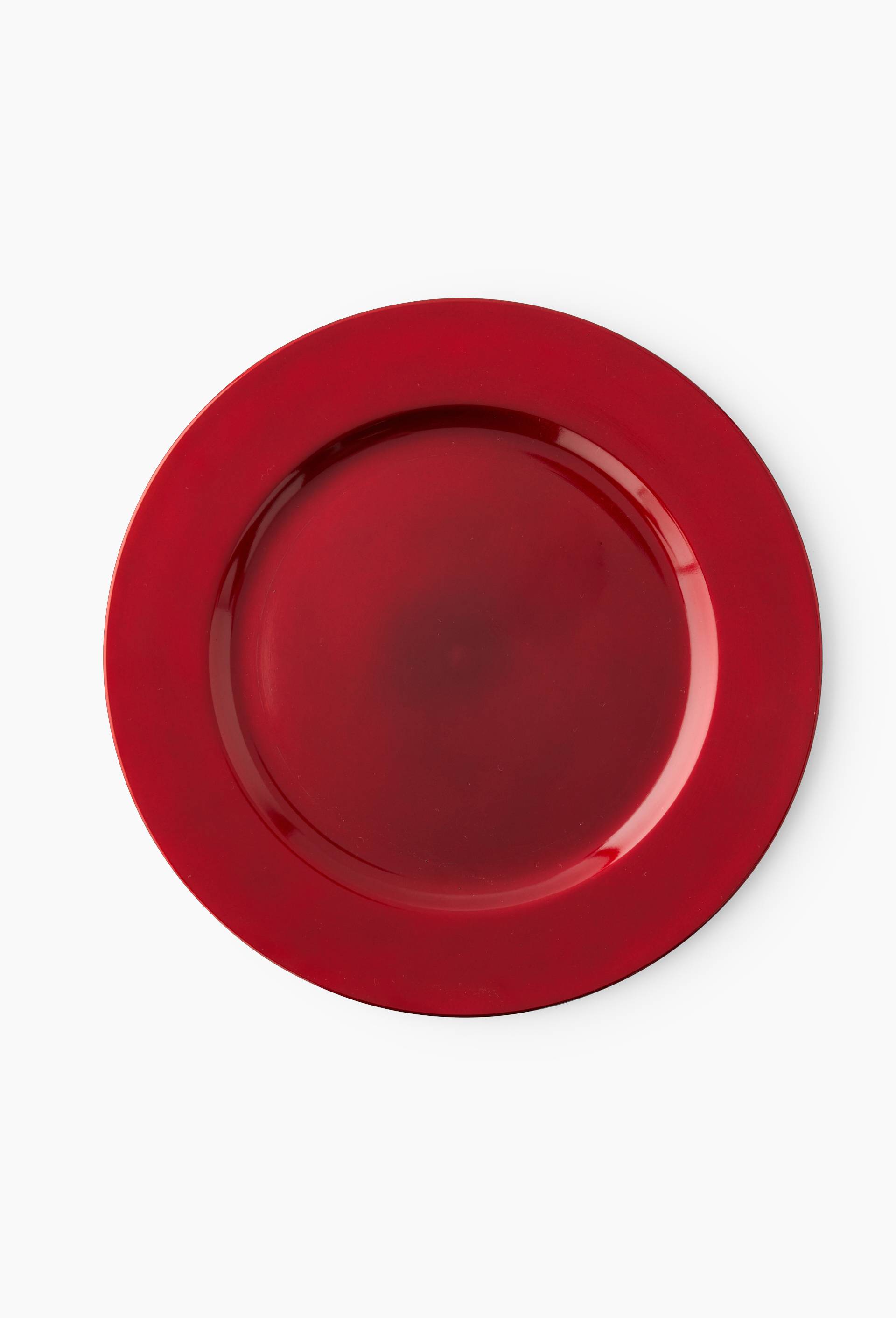 Sous assiette, 33cm, Rouge, large image number 0