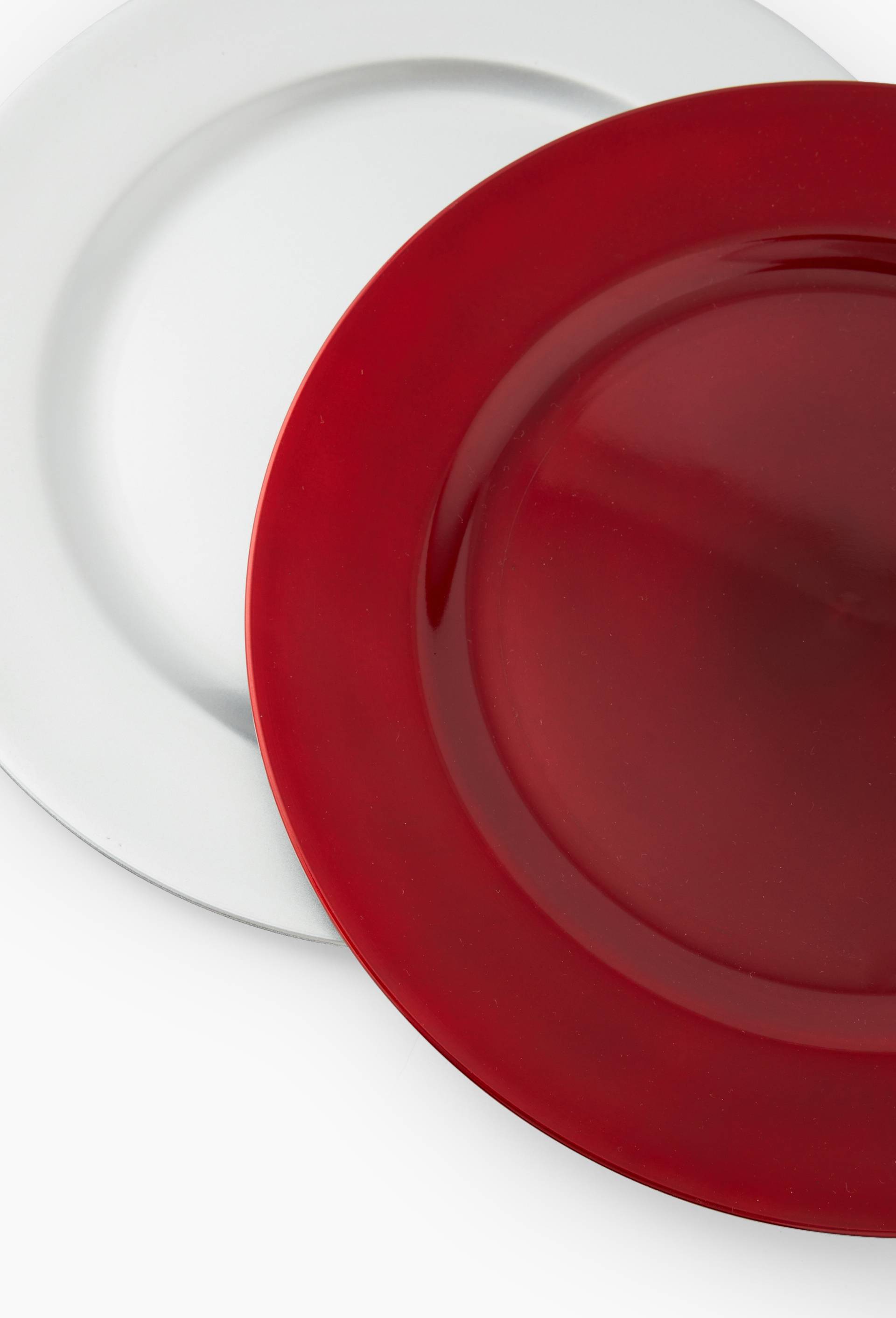 Sous assiette, 33cm, Rouge, large image number 1