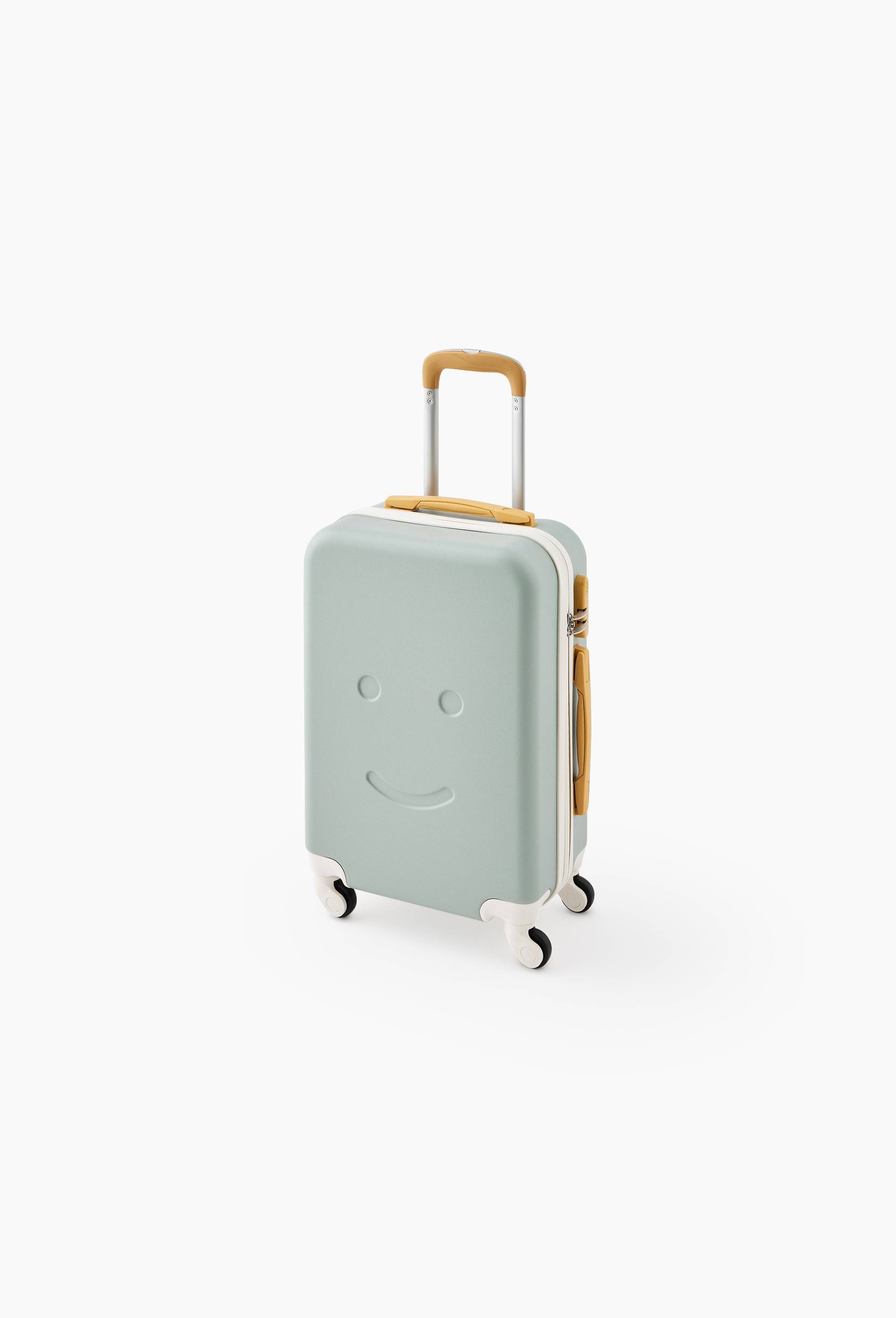 Valise cabine enfant, 55cm, Vert fonc&eacute;, large image number 0