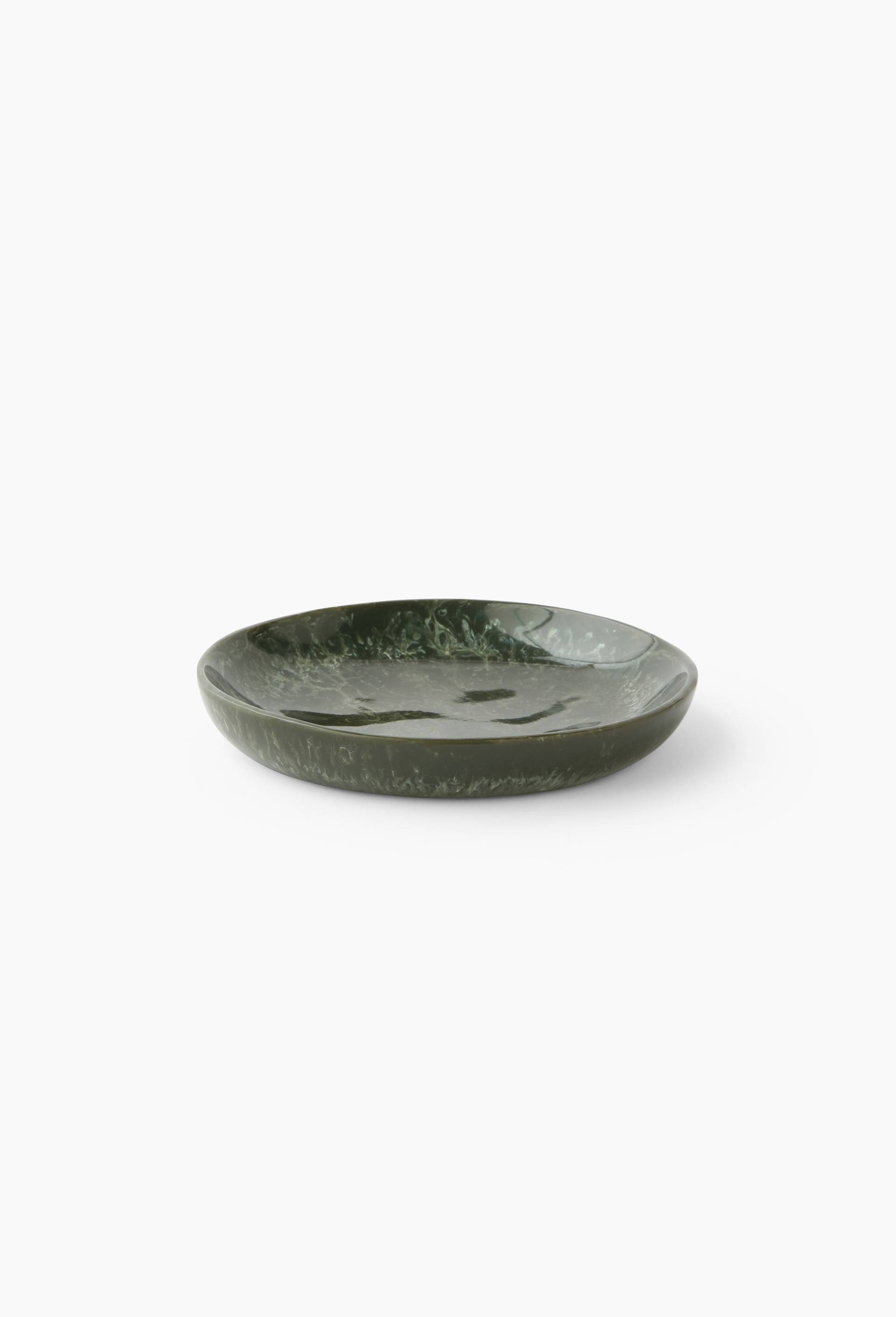 Lot de 4 - Bol, 10,5cm, r&eacute;sine, Vert fonc&eacute;, large image number 0