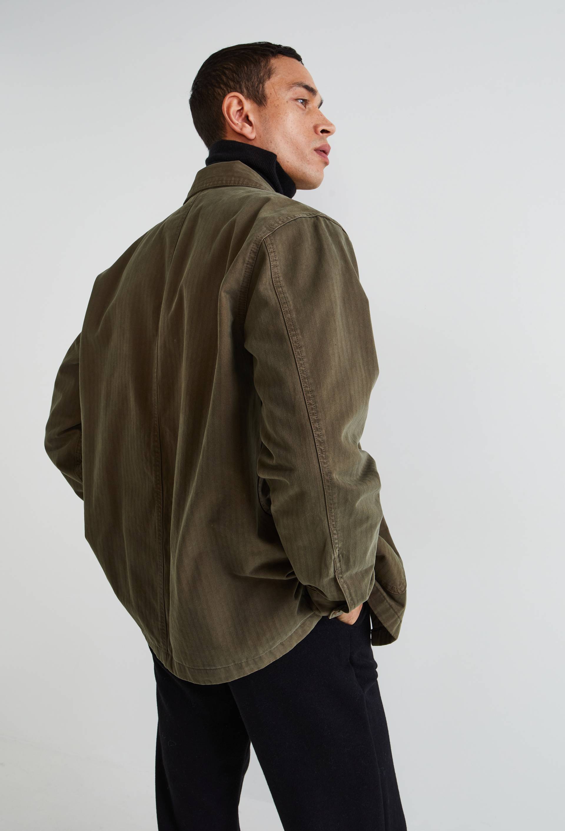 Veste en coton BIO GOTS, Vert fonc&eacute;, large image number 1