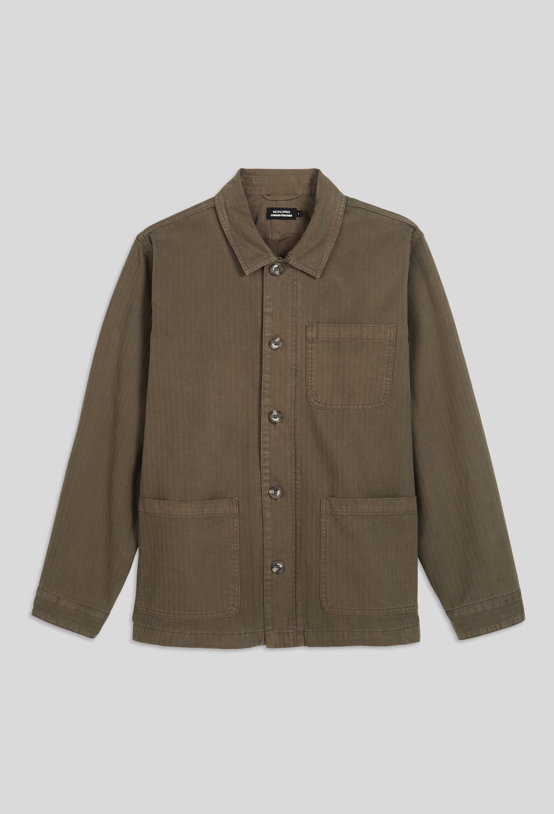 Veste en coton BIO GOTS, Vert fonc&eacute;, large image number 2