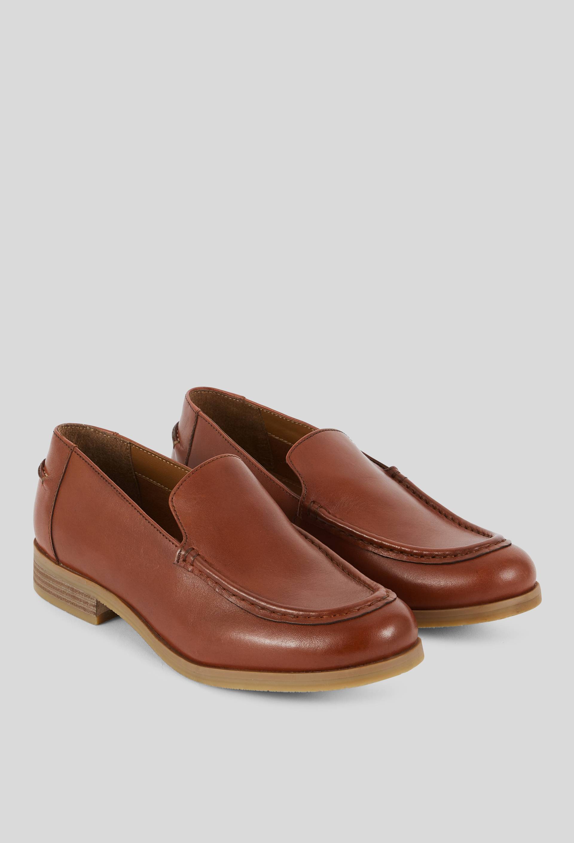 Mocassins , cuir responsable, Beige, large image number 1.0