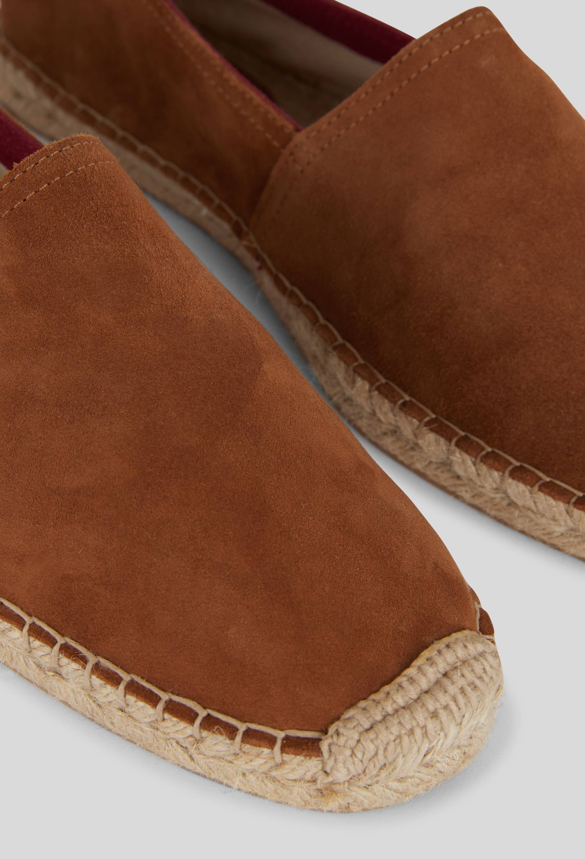 Espadrilles en cuir, Beige, large image number 2.0