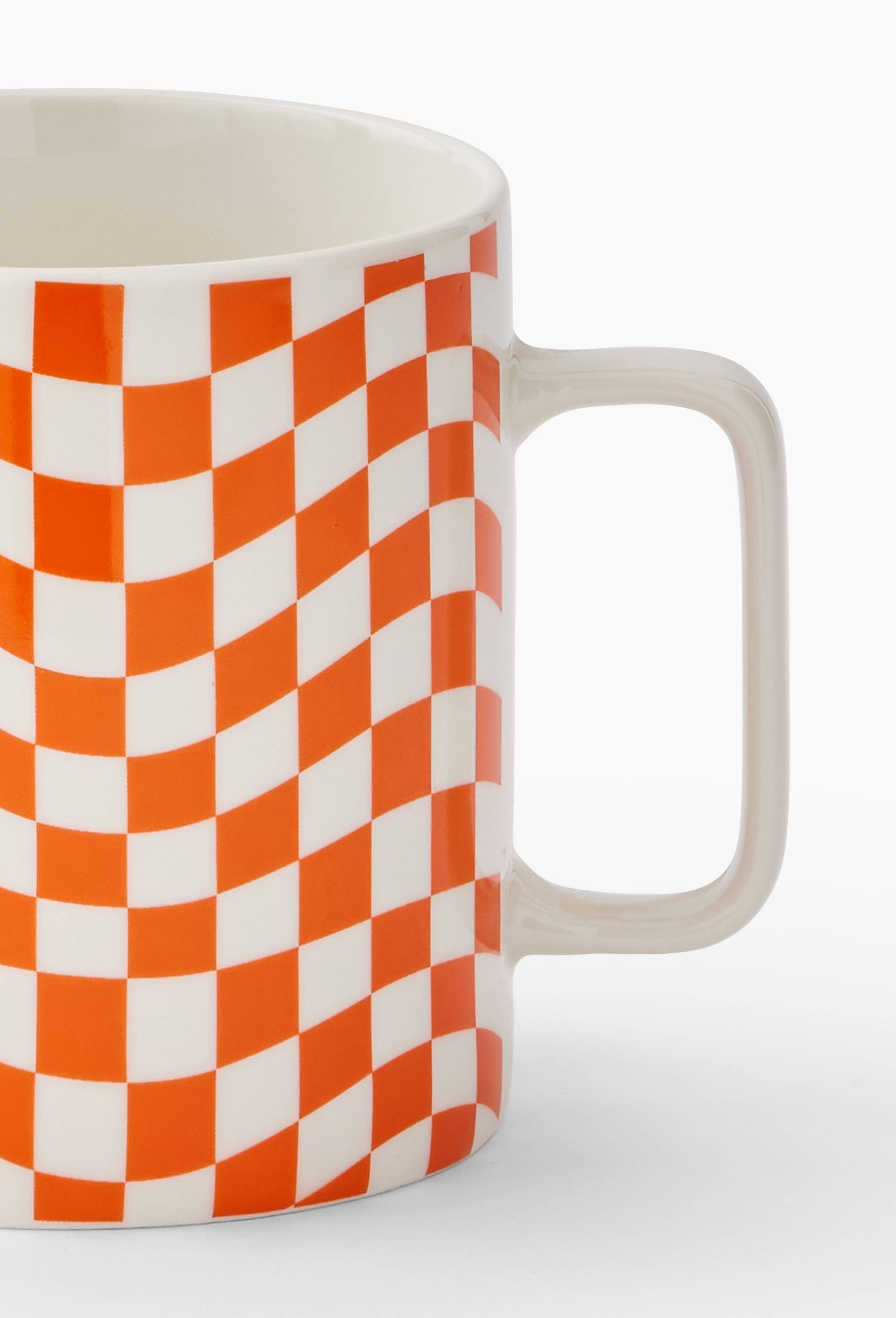 Mug finition imprim&eacute;e, 60cl, Orange, large image number 1
