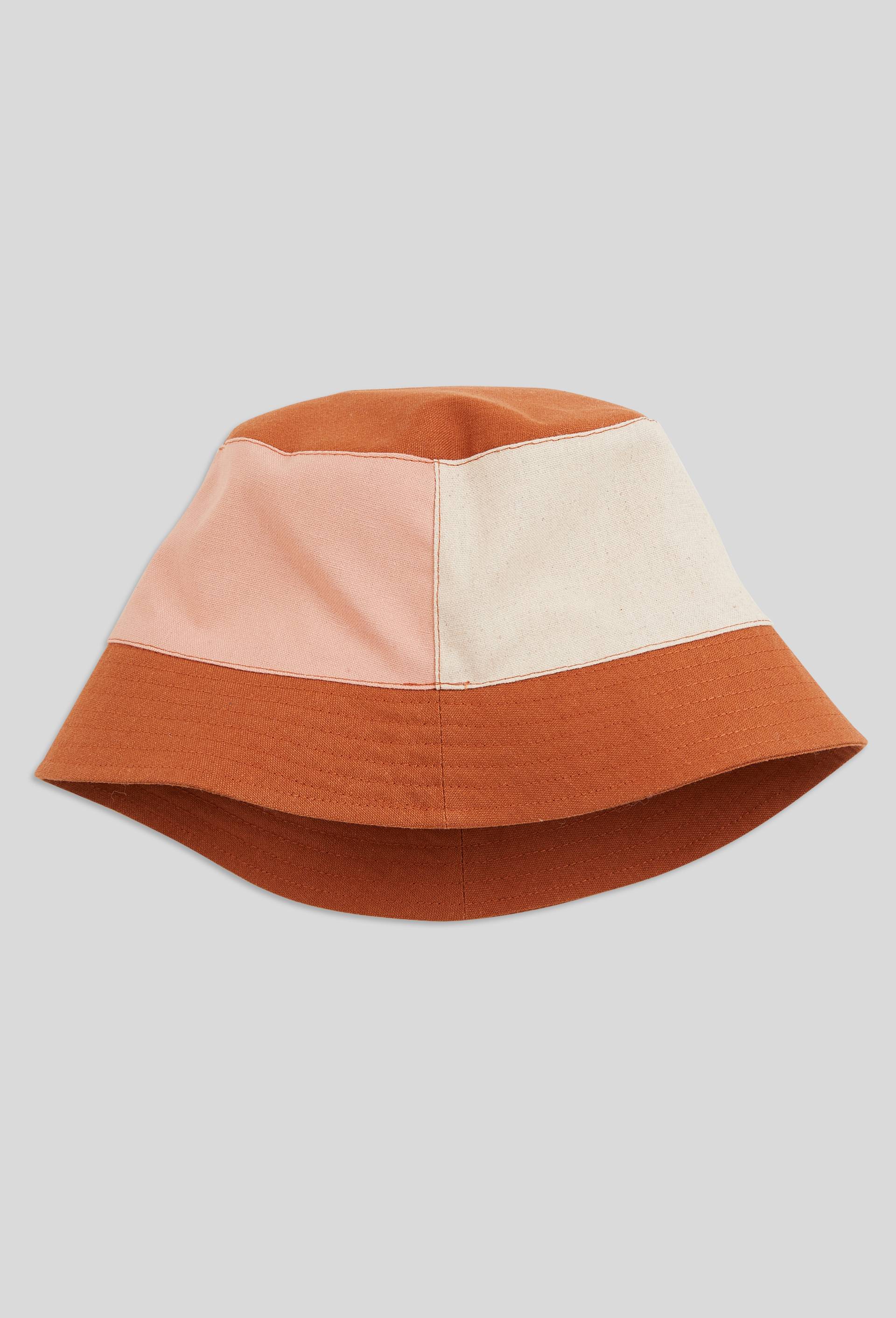 Bob colorblock contenant du coton, Brun, large image number 0