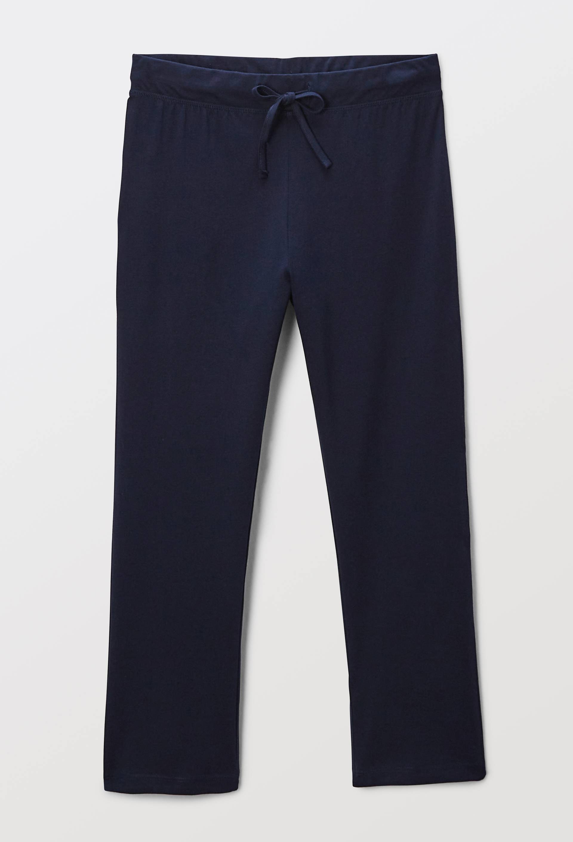 Corsaire uni en jersey de coton BIO GOTS, Bleu fonc&eacute;, large image number 2.0
