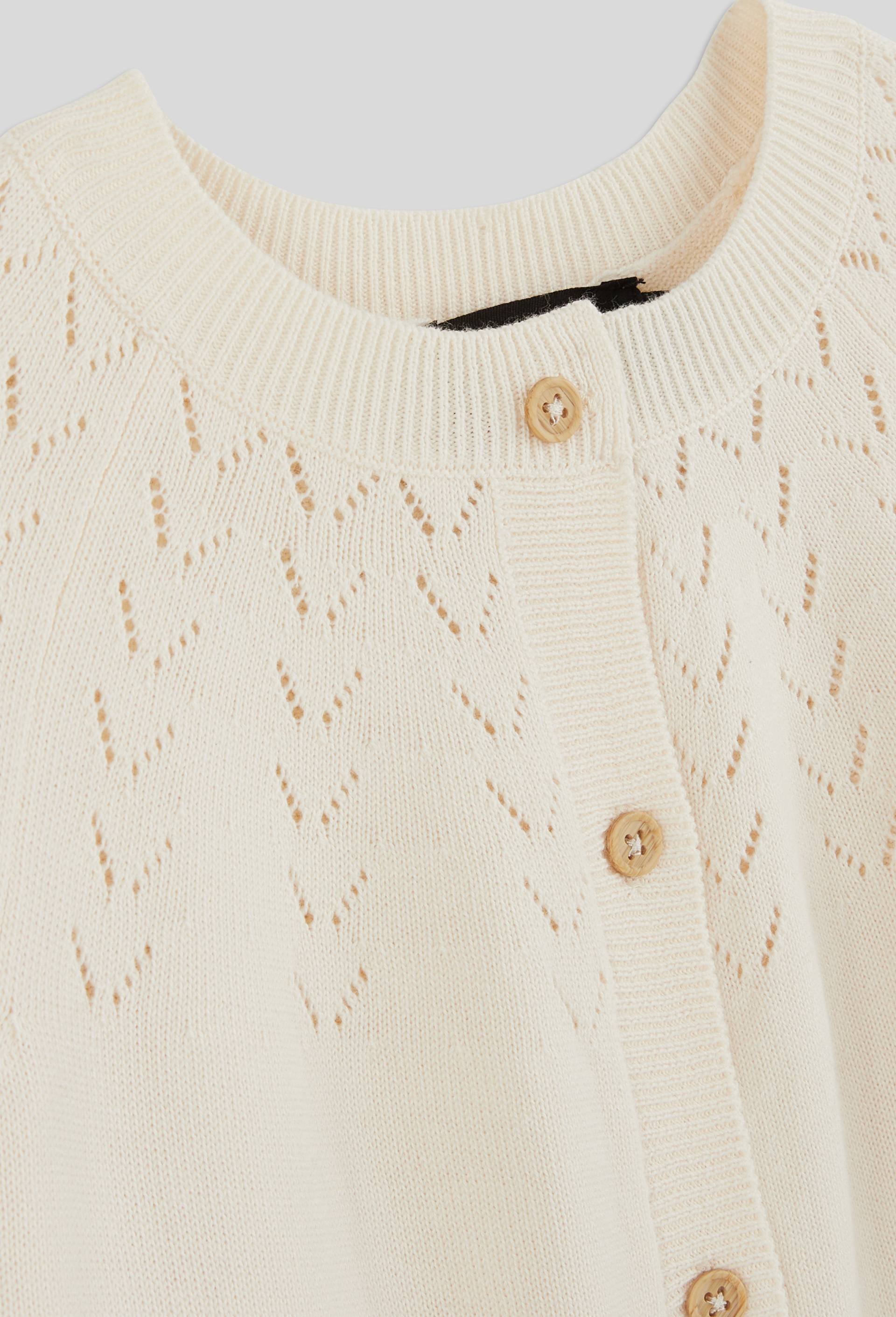 Cardigan uni en coton, Beige clair, large image number 2