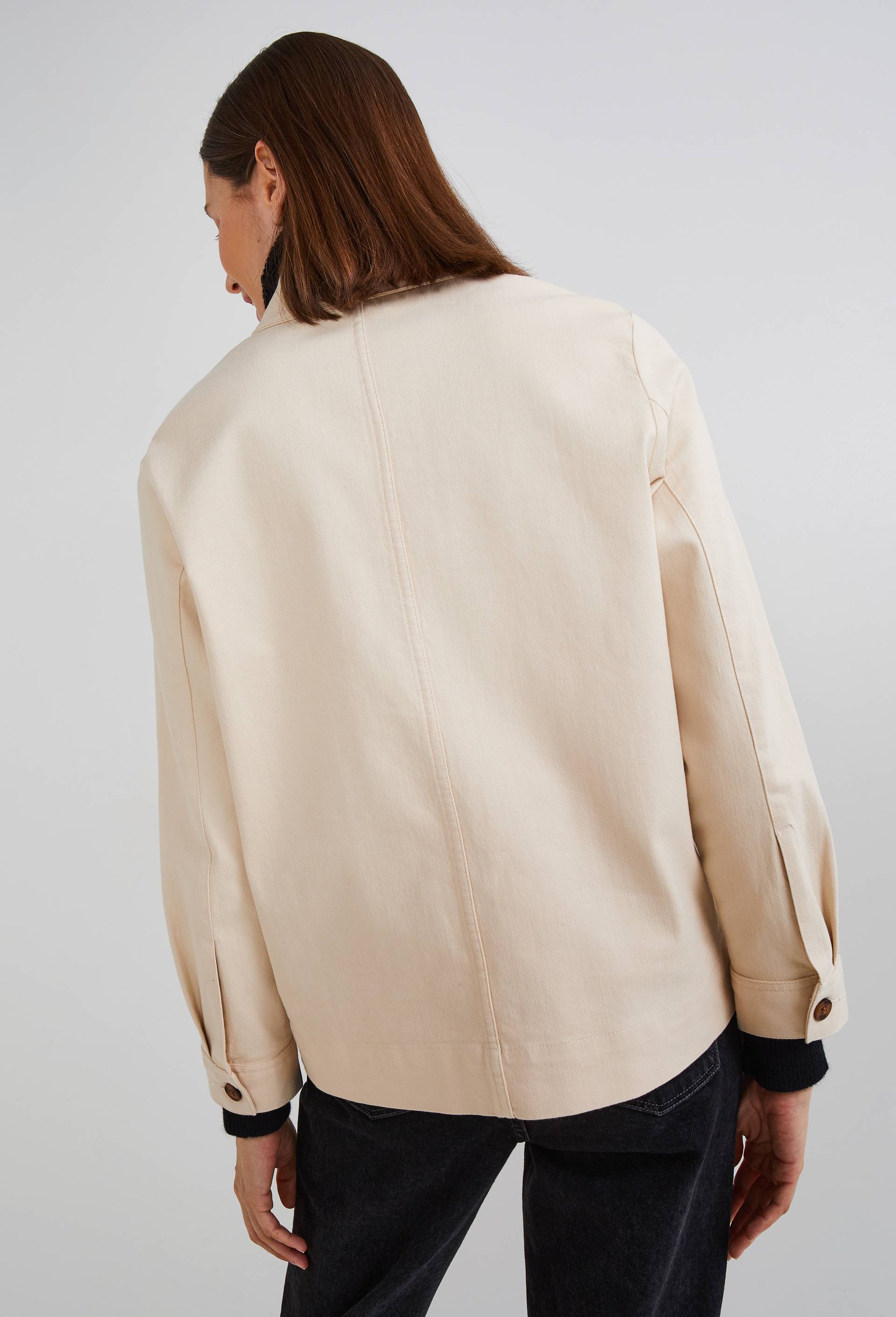 Veste courte contenant du coton, Beige clair, large image number 3