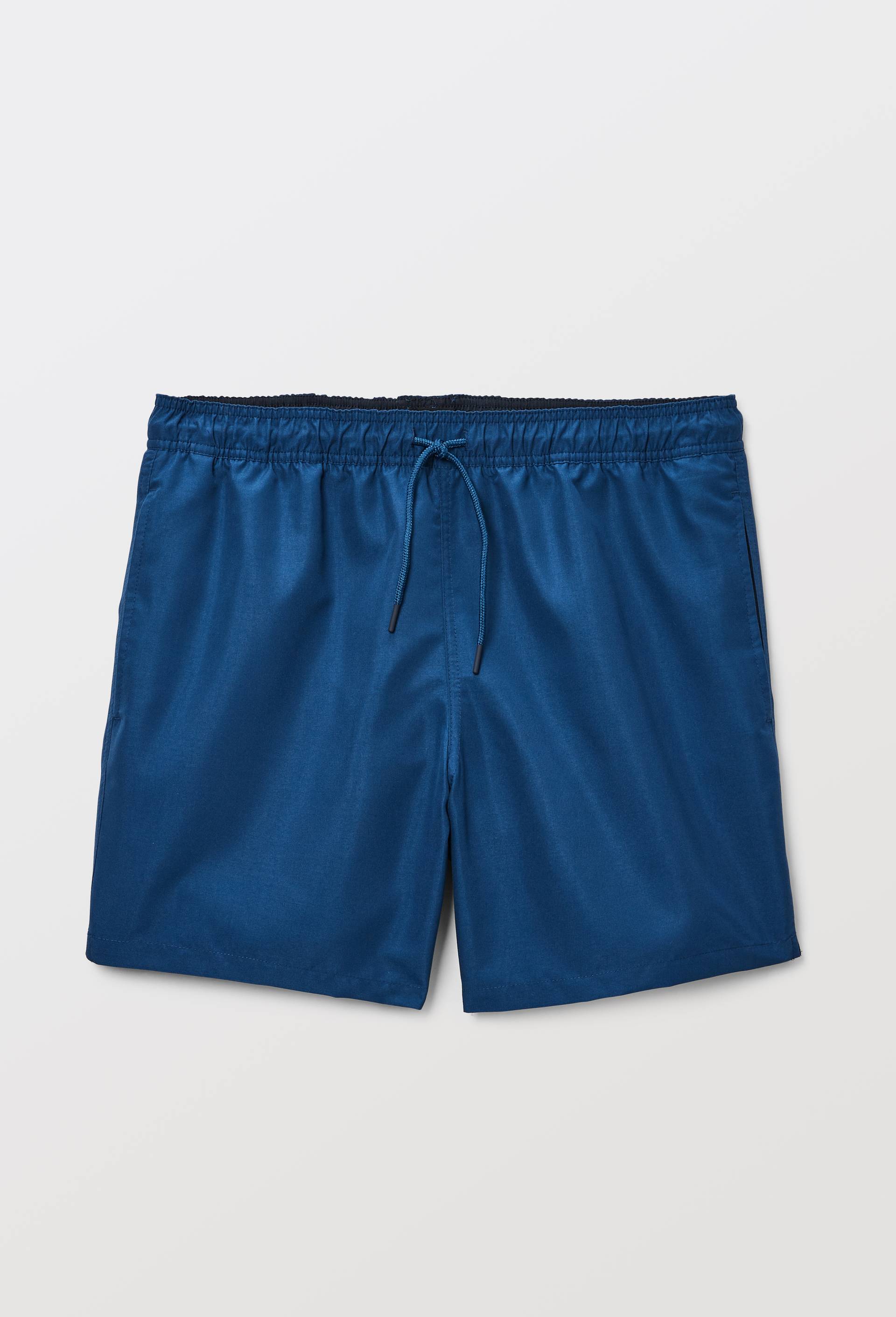 Short de bain uni, Bleu fonc&eacute;, large image number 4