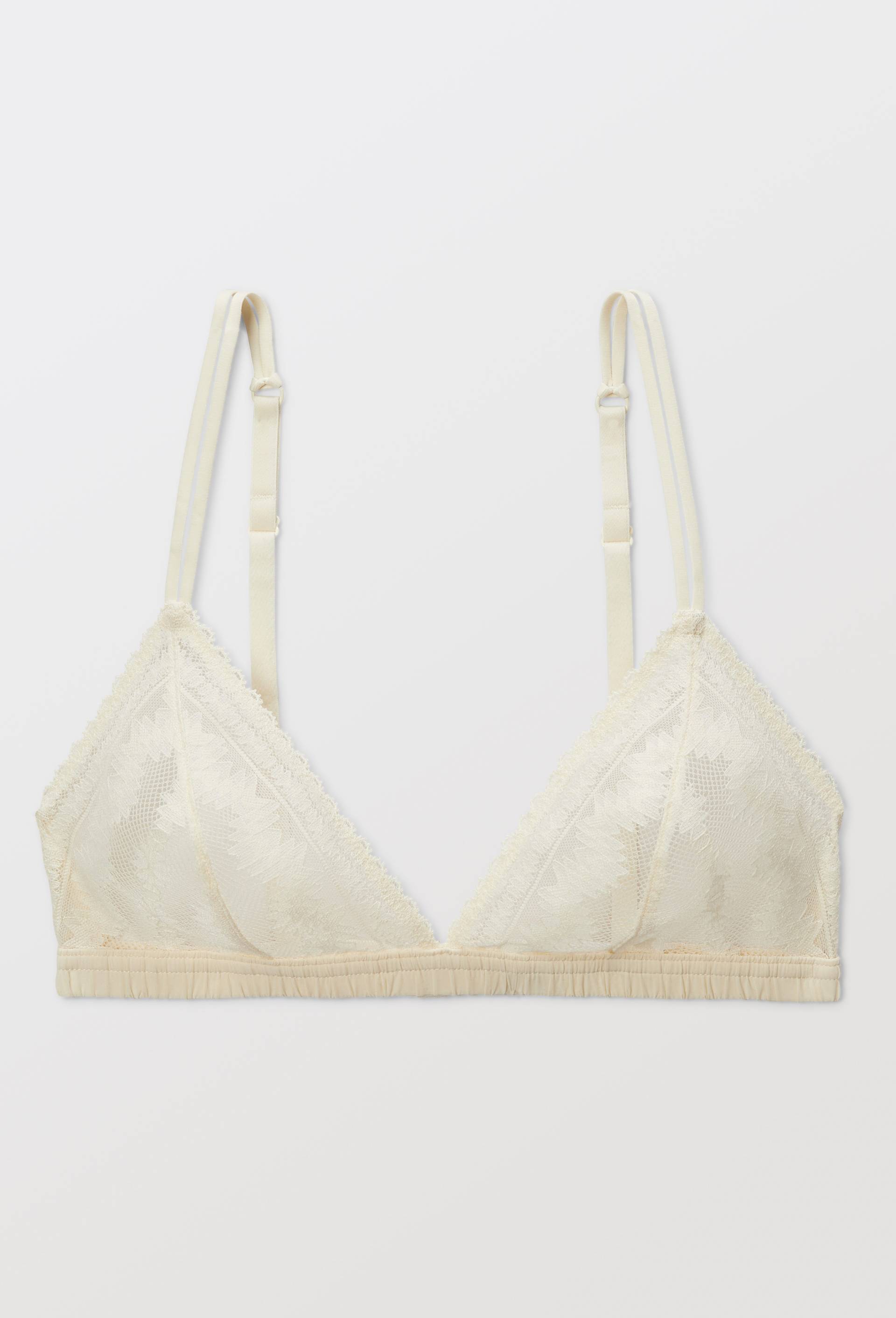 Soutien-gorge triangle IMANY en dentelle, Beige clair, large image number 2.0