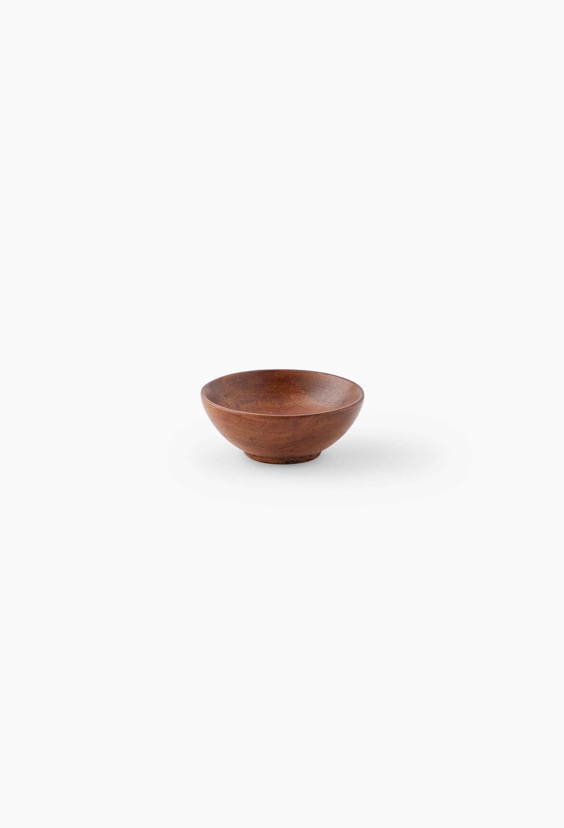 Bol, 9cm, bois de manguier, Brun, large image number 0