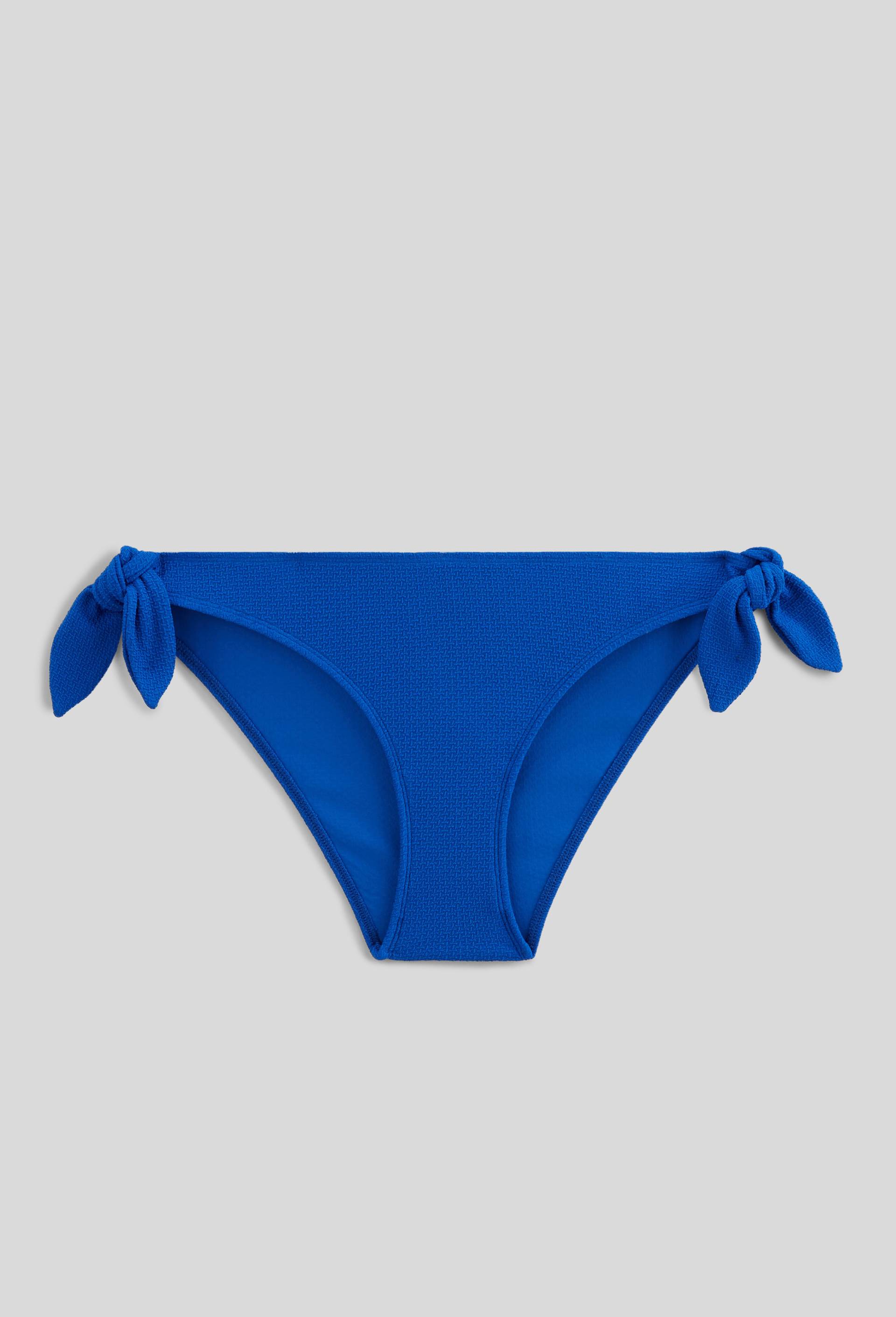 Bas de maillot de bain VALERIA, mati&egrave;re recycl&eacute;e, Bleu, large image number 2