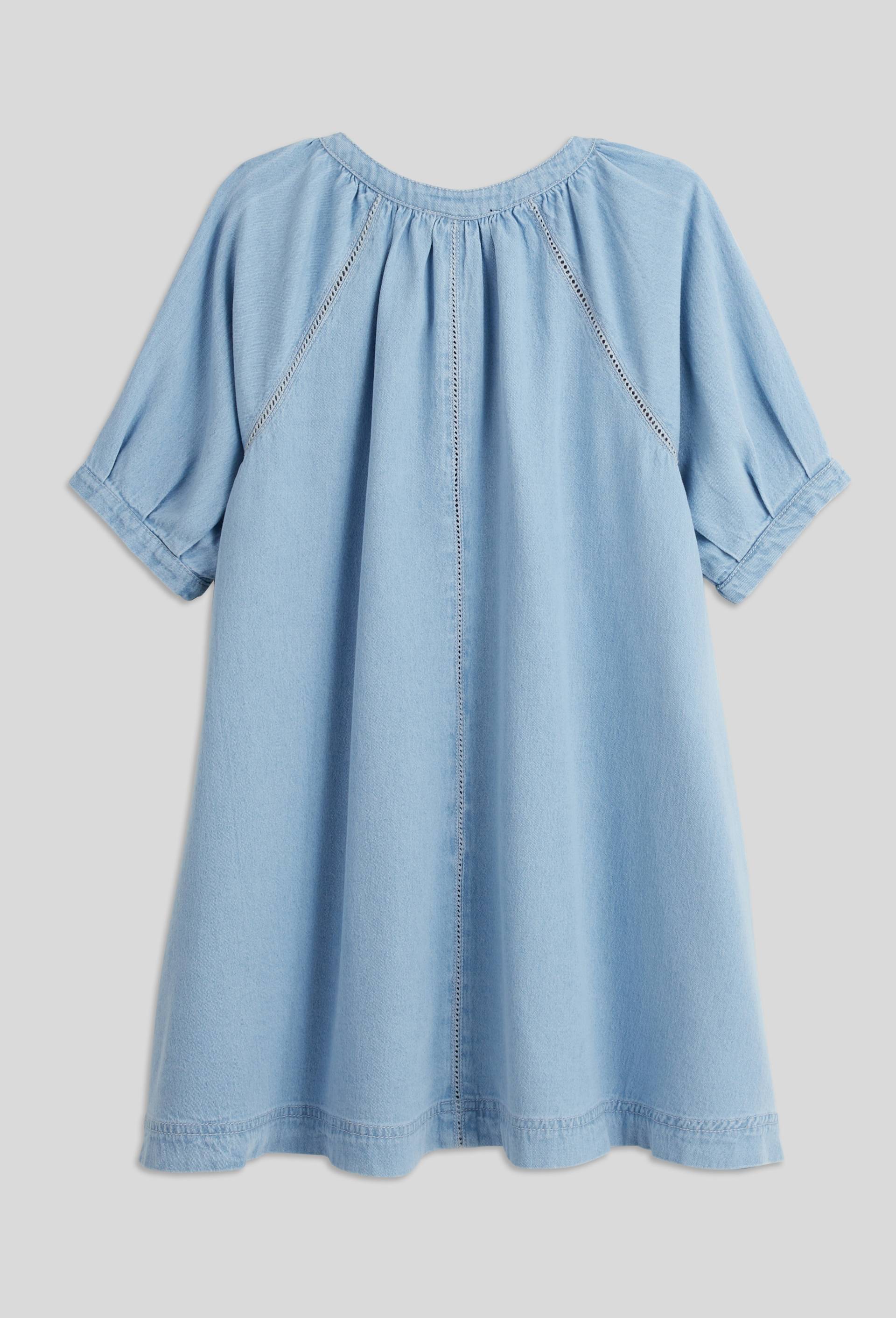 Robe en jean ample en coton, Bleu clair, large image number 1.0