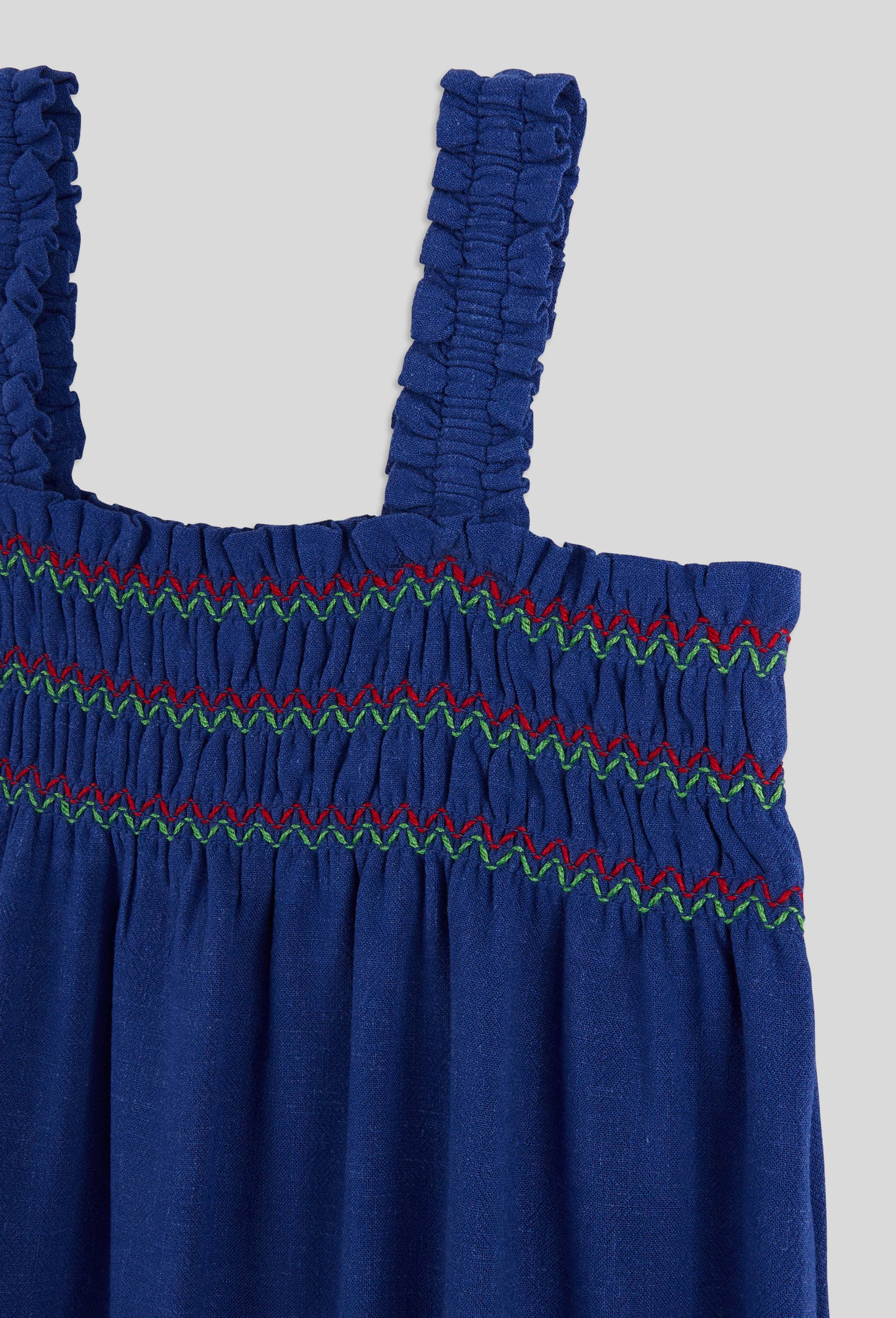 Robe unie en viscose, certifi&eacute; ECOVERO, Bleu, large image number 2