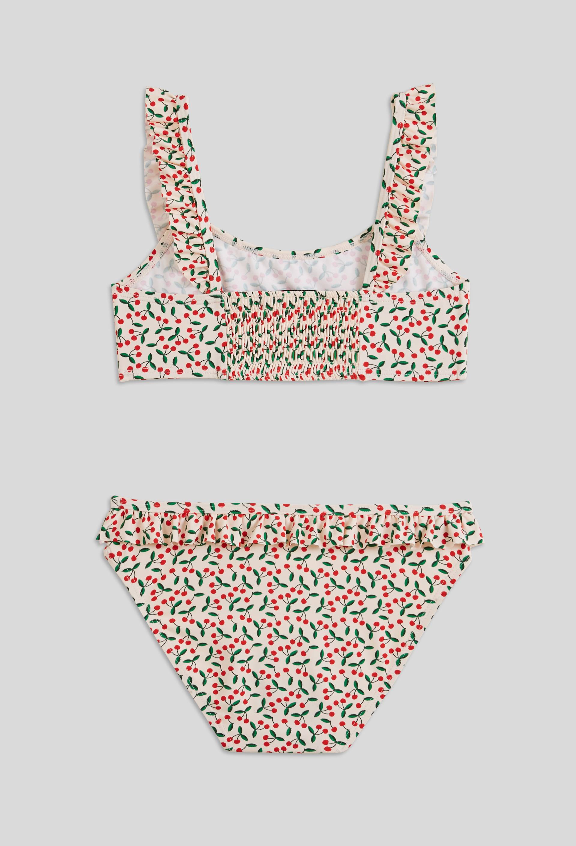 Maillot de bain 2 pi&egrave;ces imprim&eacute;, Rose clair, large image number 1