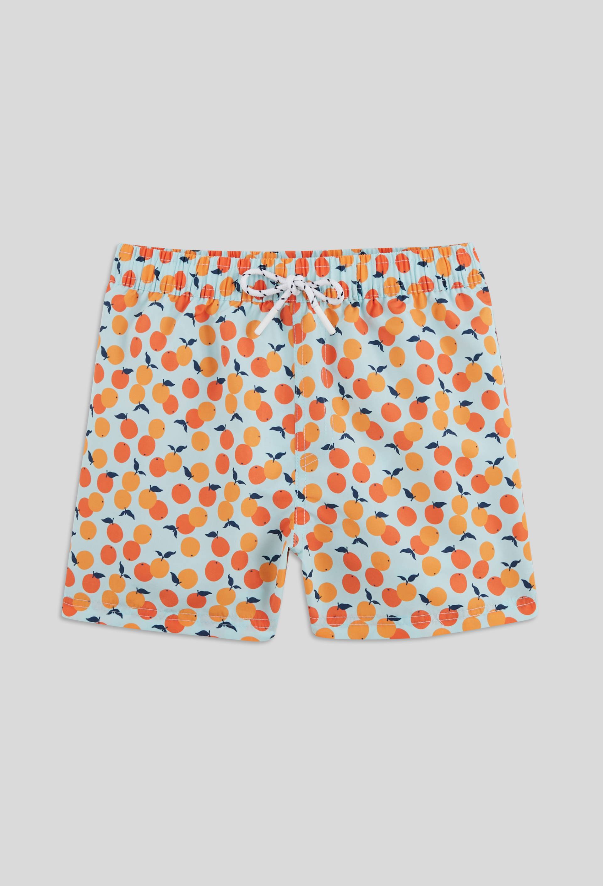 Short de bain imprimé, Bleu clair, swatch image